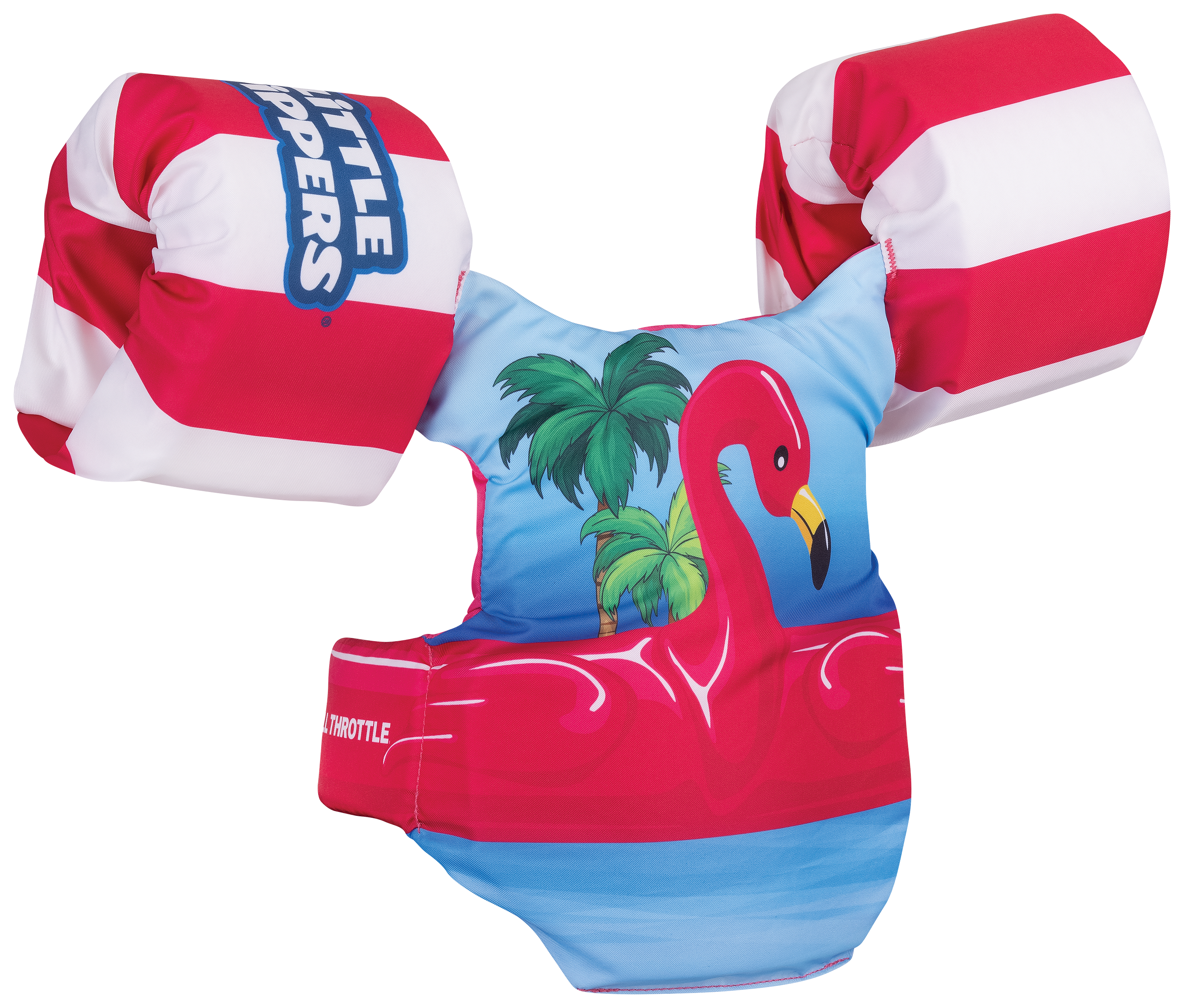 Full Throttle Little Dippers Flamingo Life Jacket for Kids