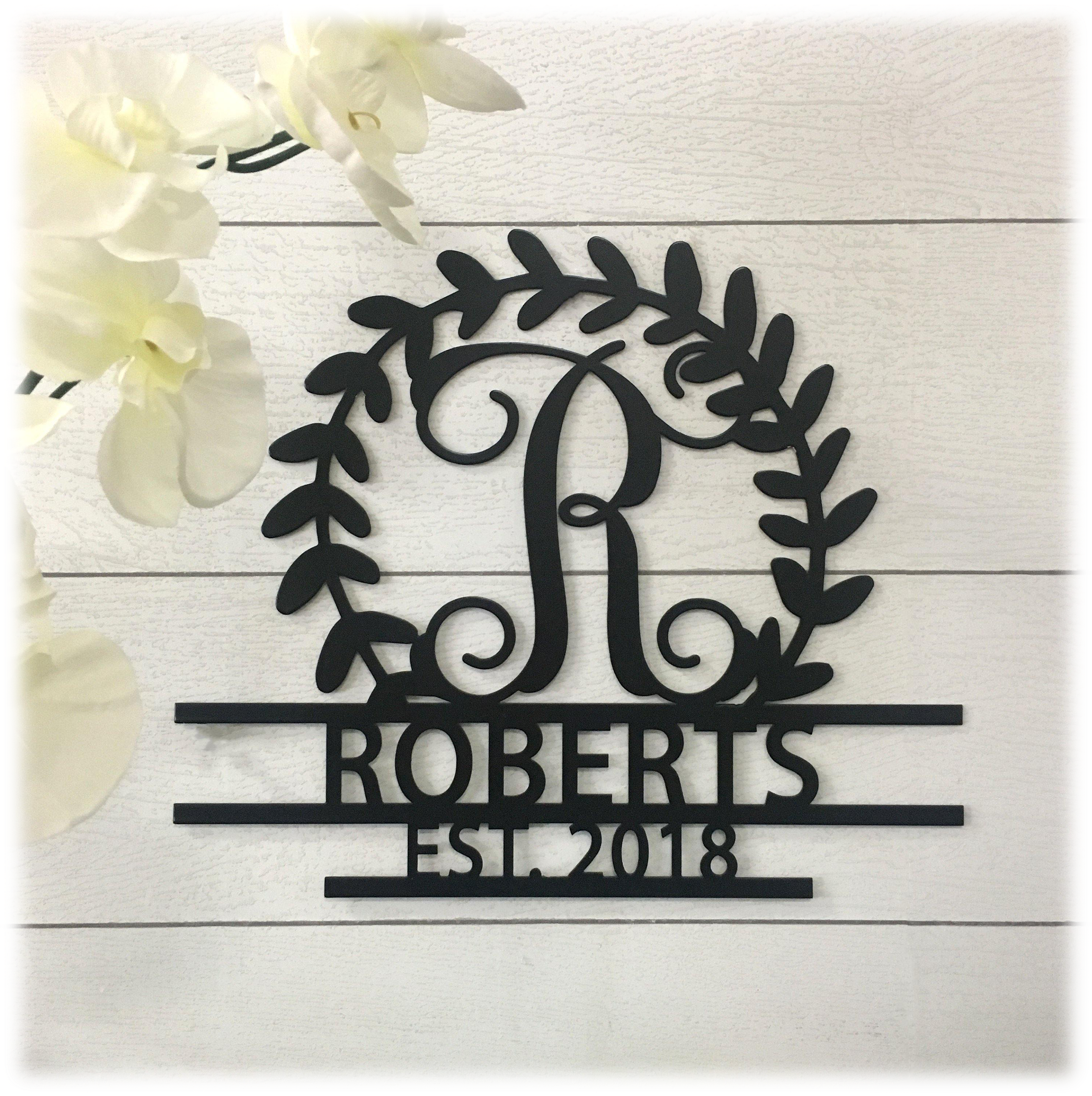 Metal Unlimited Personalized Crest Metal Sign
