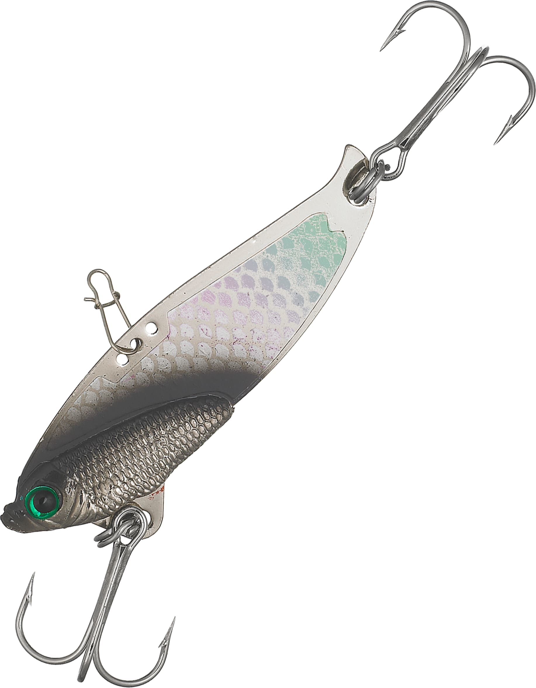 Image of Bass Pro Shops XPS Lazer Blade - 2-1/2″ - 5/8 oz. - Chrome Black