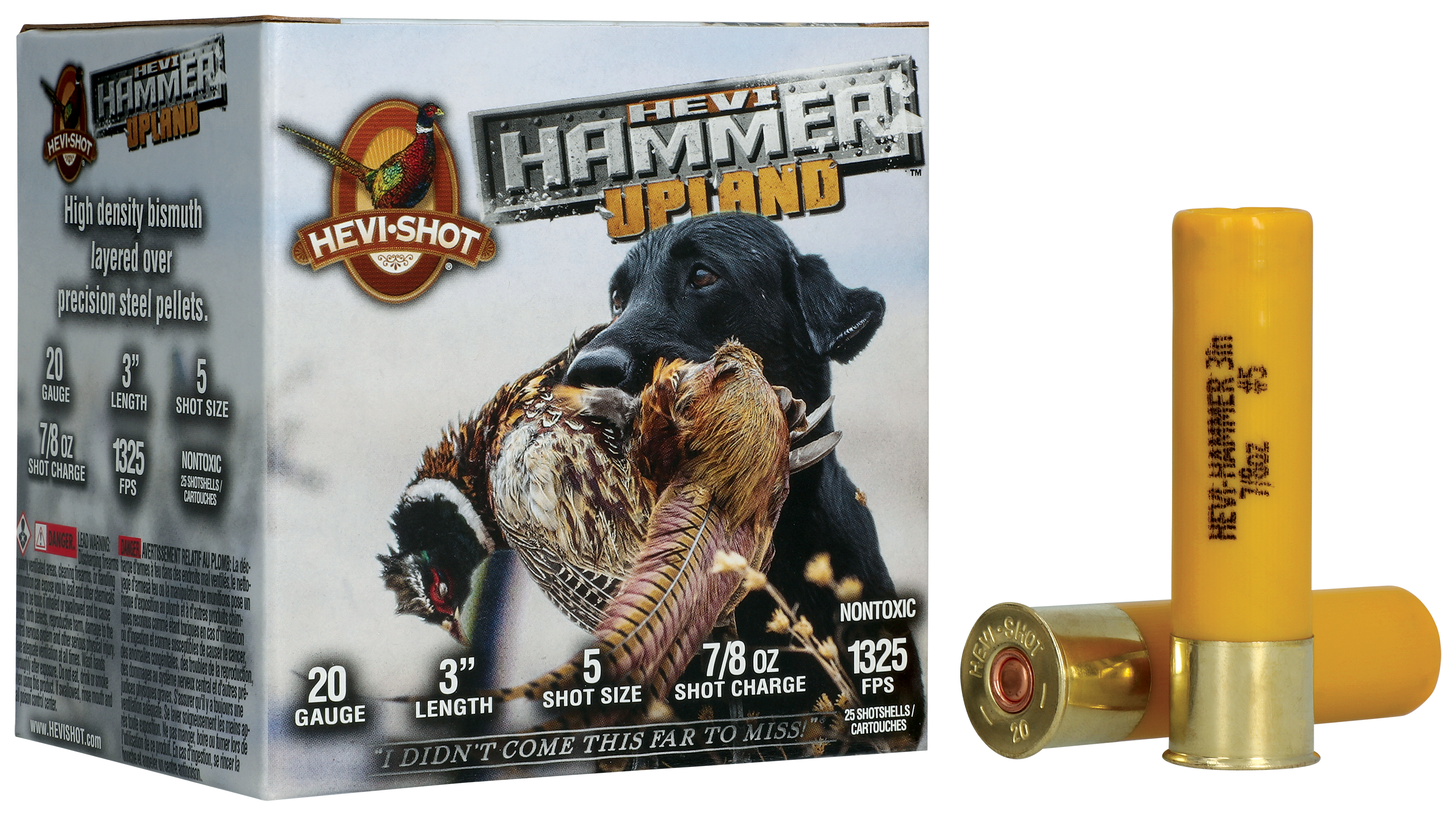 Image of Hevi-Shot HEVI-Hammer Upland Shotgun Shells - 20 Gauge - #5 - 3' - 25 Rounds