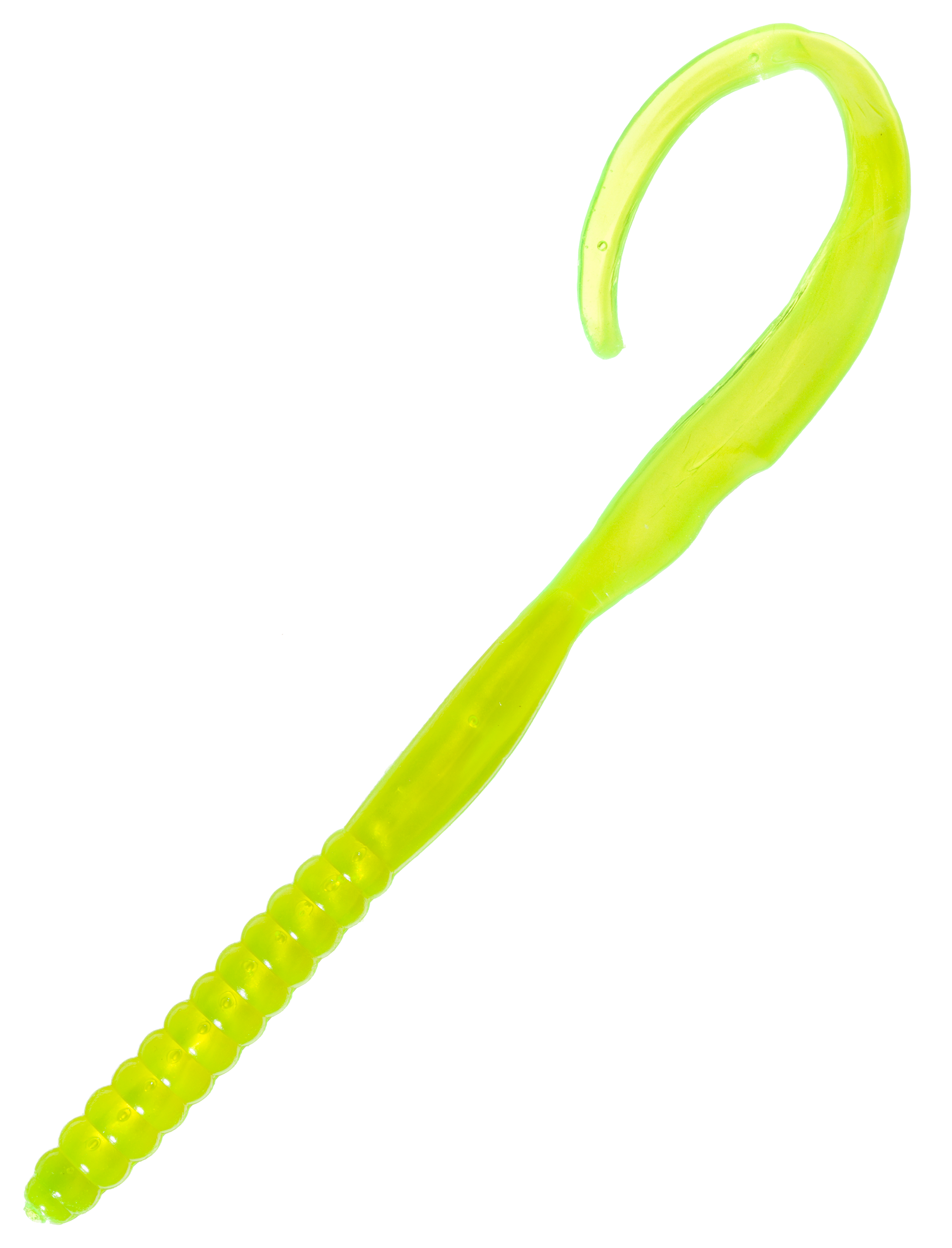 Image of Culprit Original 10″ Worm - Chartreuse Shad