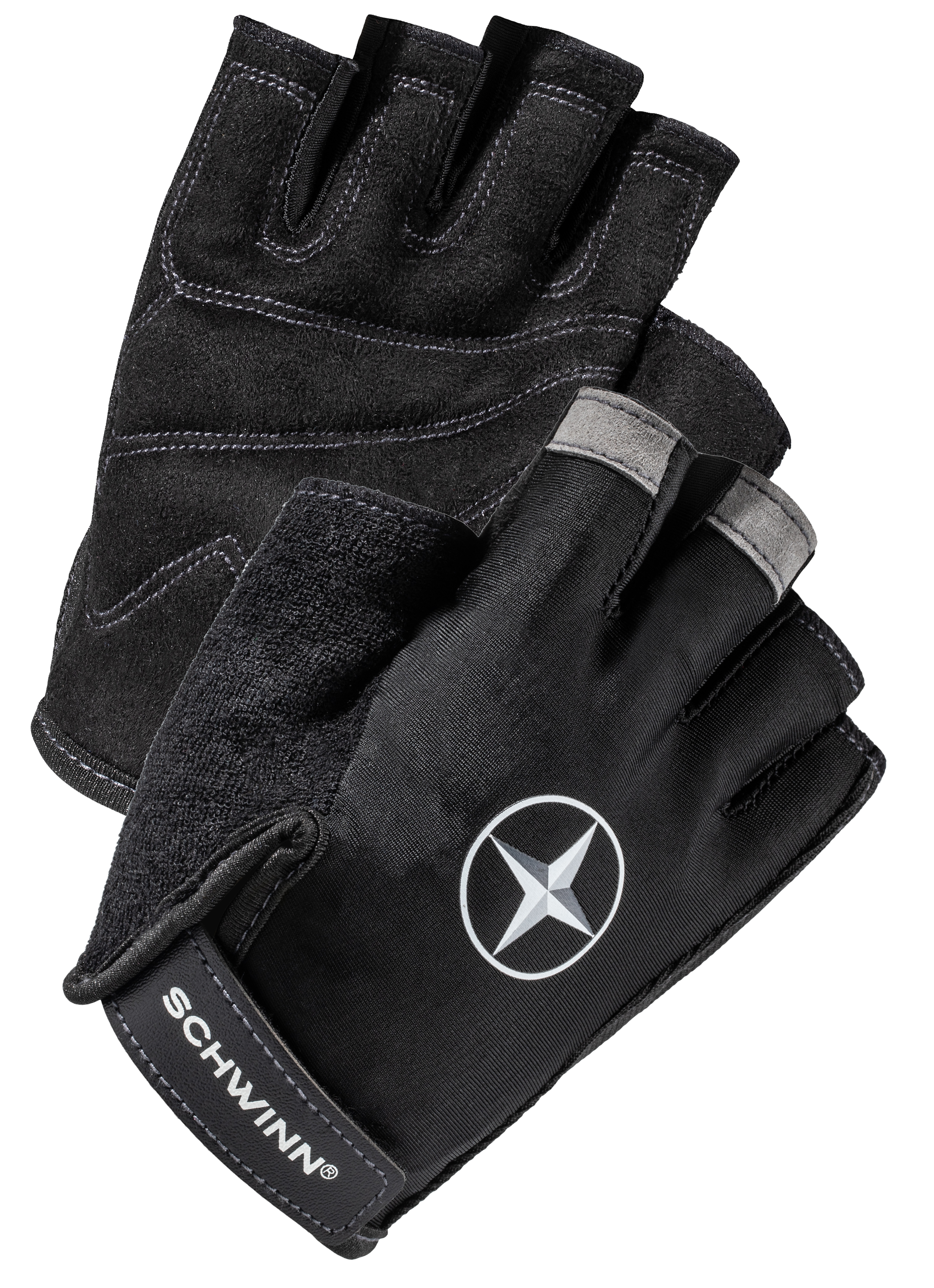 Schwinn Half-Finger Cycling Gloves - S/M