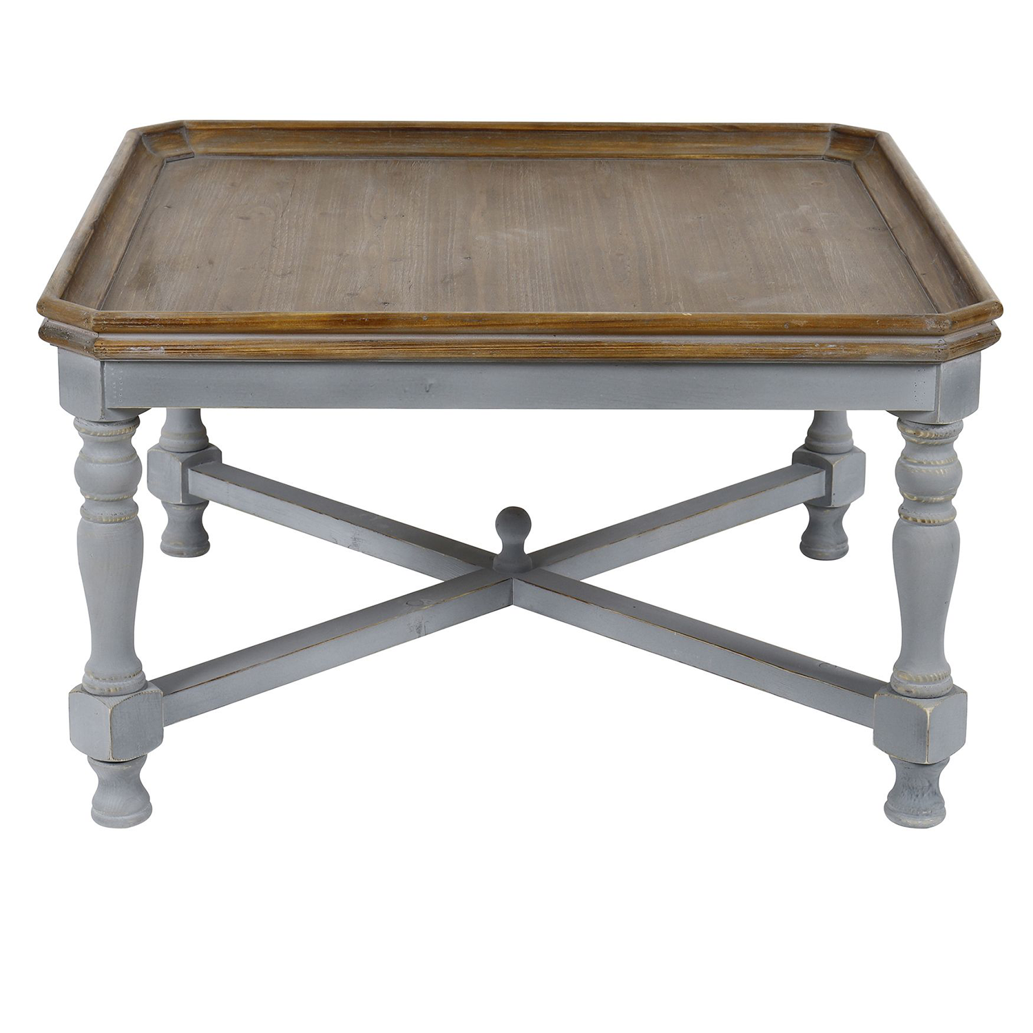 Evolution by Crestview Collection Alyson Wood Coffee Table