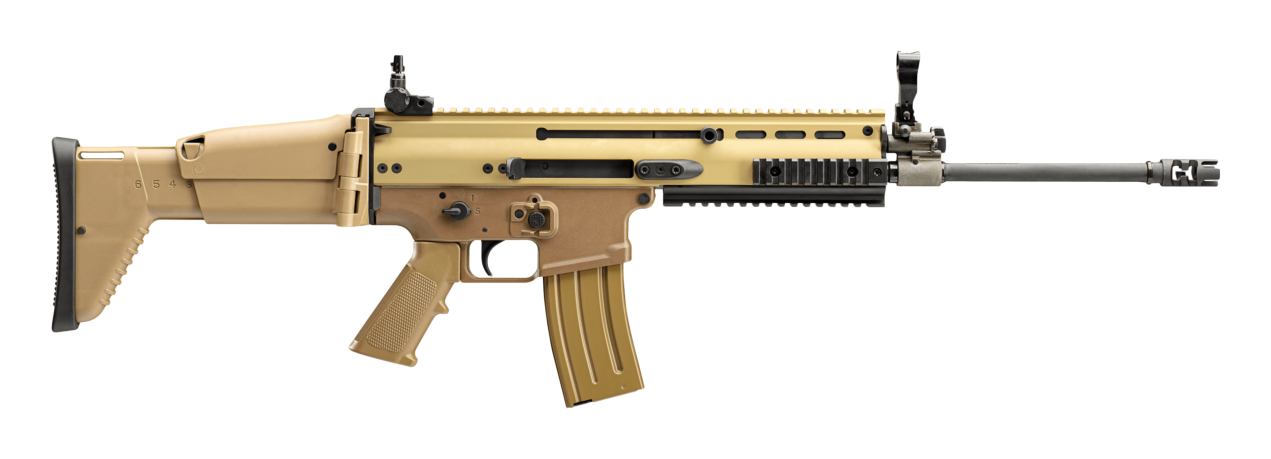FN SCAR 16S NRCH SemiAuto Rifle  FDE