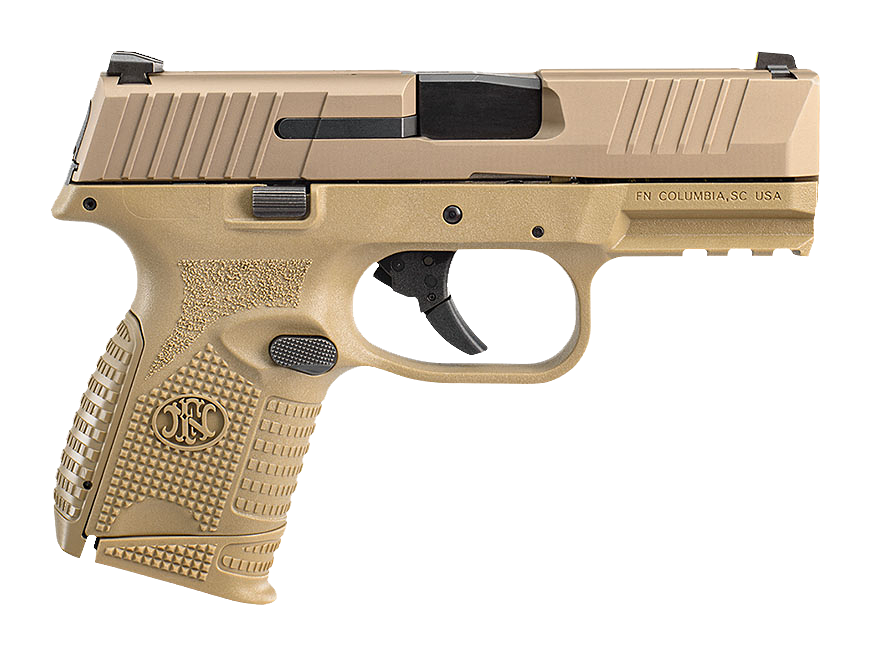 FN 509 Compact SemiAuto Pistol  9mm  FDE  151