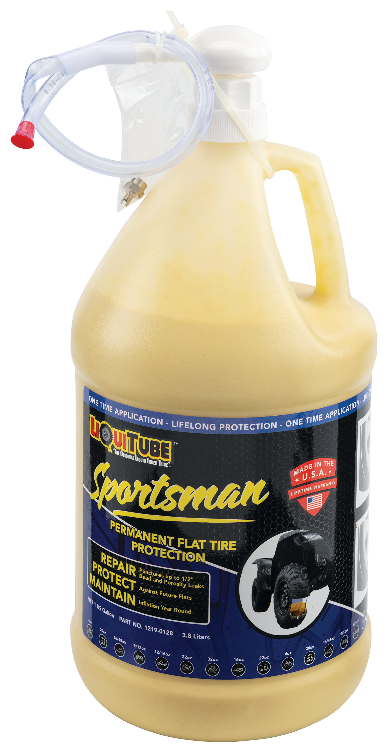 LiQuiTube Sportsman Permanent Flat Tire Protection - 1 gal.