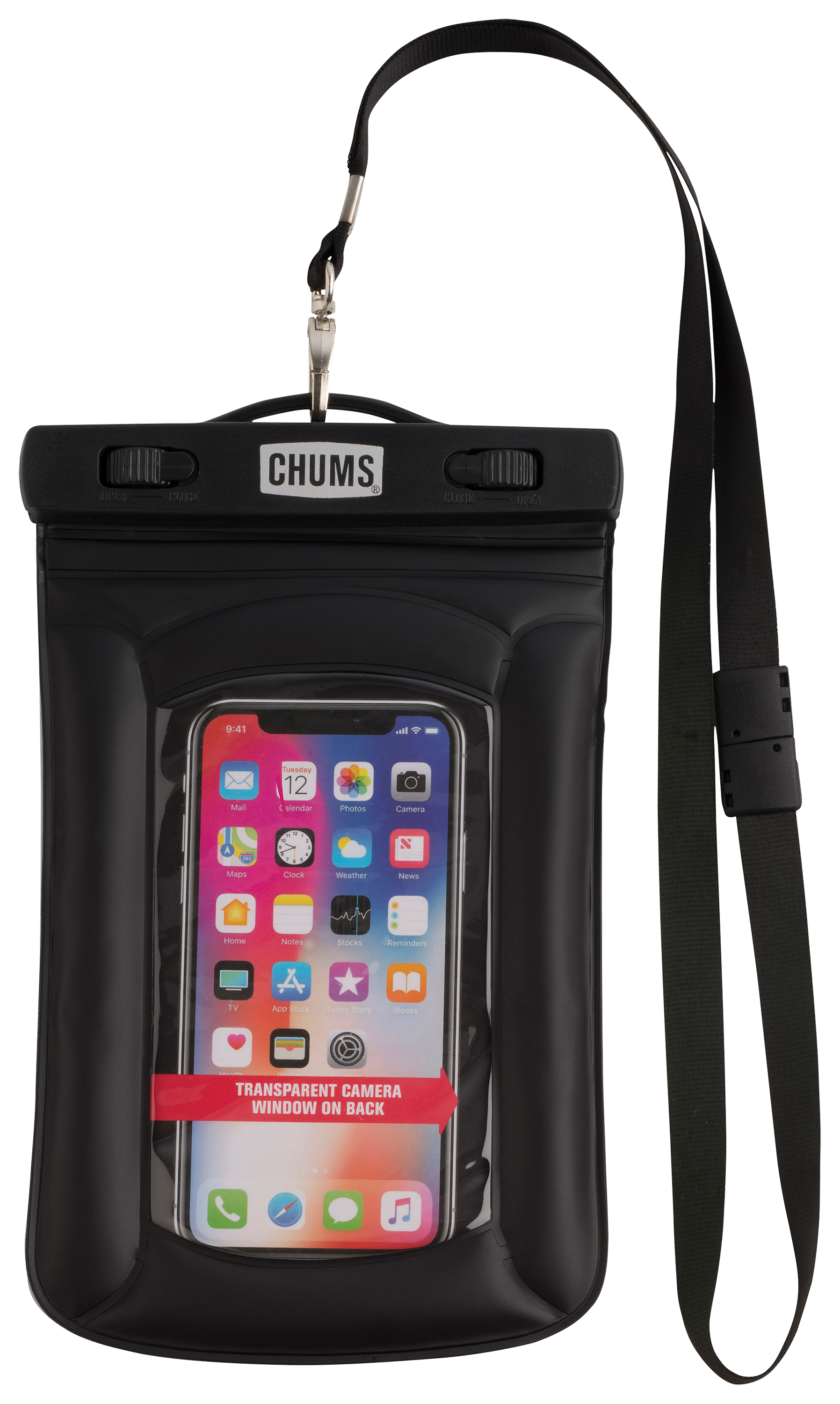 Chums Floating Phone Protector - Black