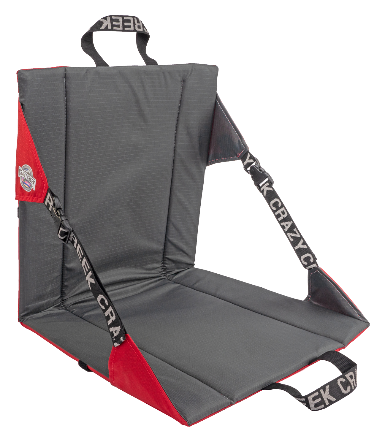 Crazy Creek Original Chair - Red/Slate Grey