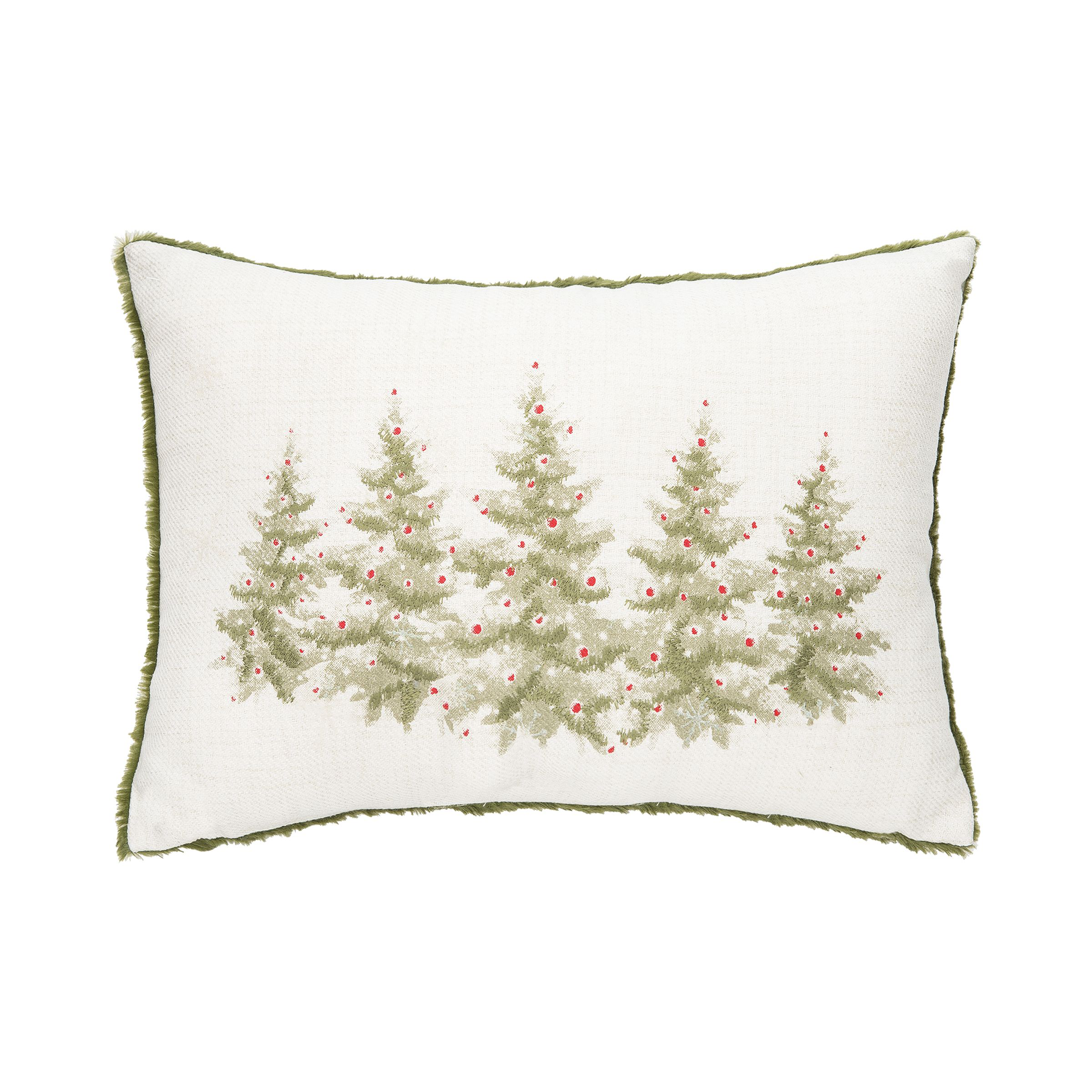 Image of C&ampF Home Reef Winter Trees Decorative Pillow