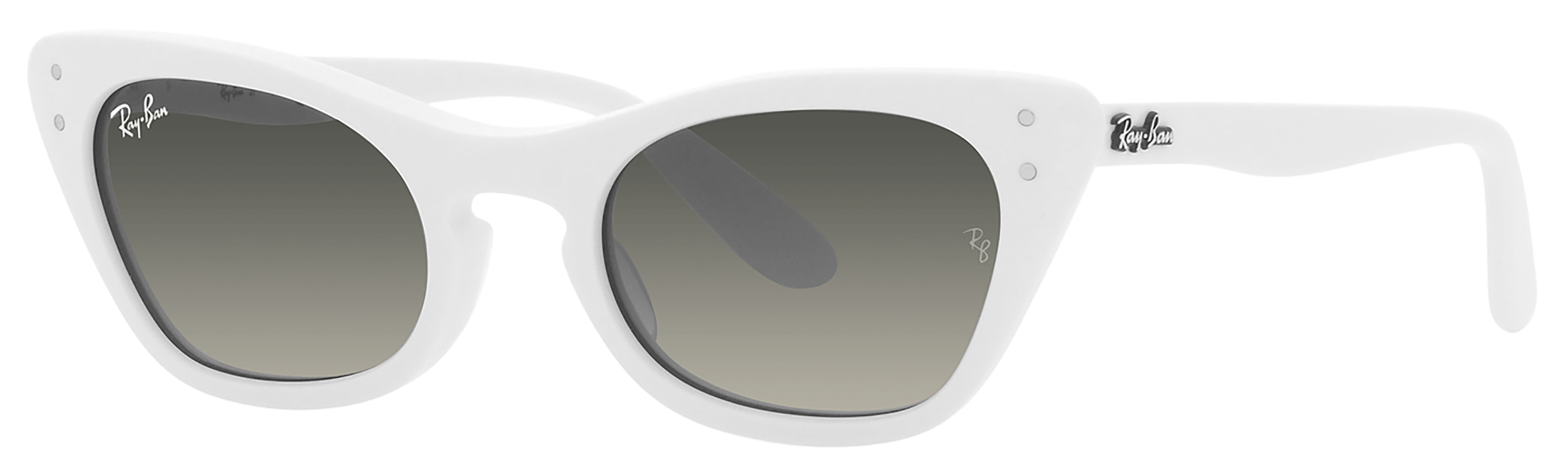 Ray-Ban Jr. Miss Burbank RJ9099S Gradient Sunglasses for Kids - Polished Wh
