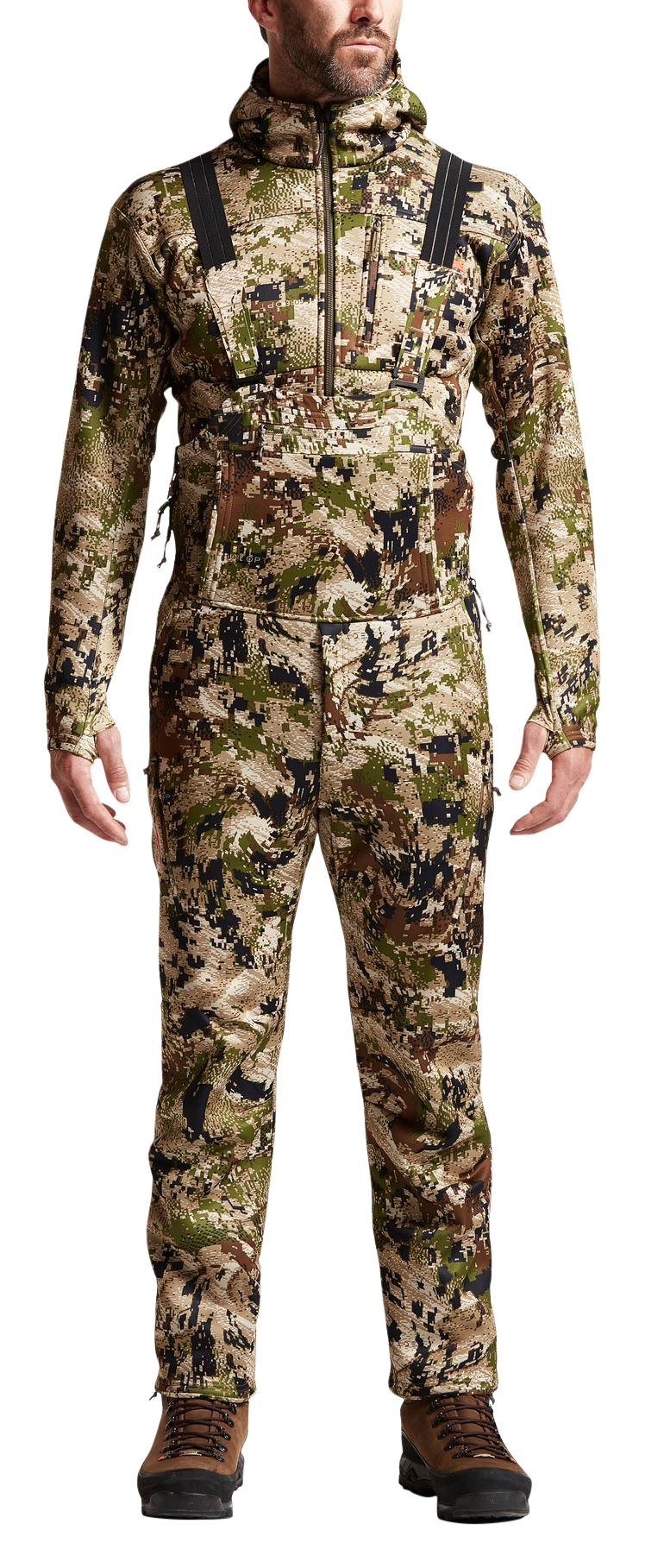 Image of Sitka GORE OPTIFADE Subalpine Concealment Series Traverse Bibs for Men - L