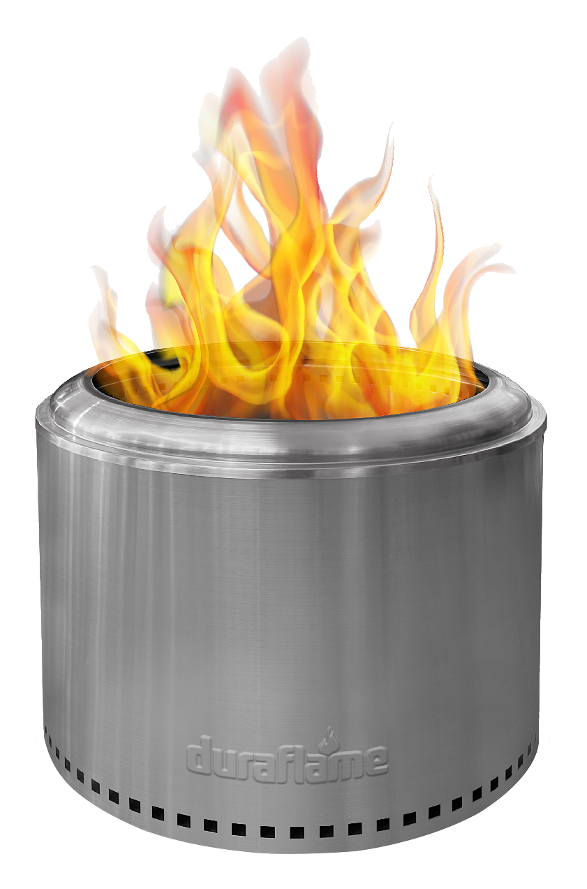 Duraflame Stainless Steel Low Smoke Fire Pit