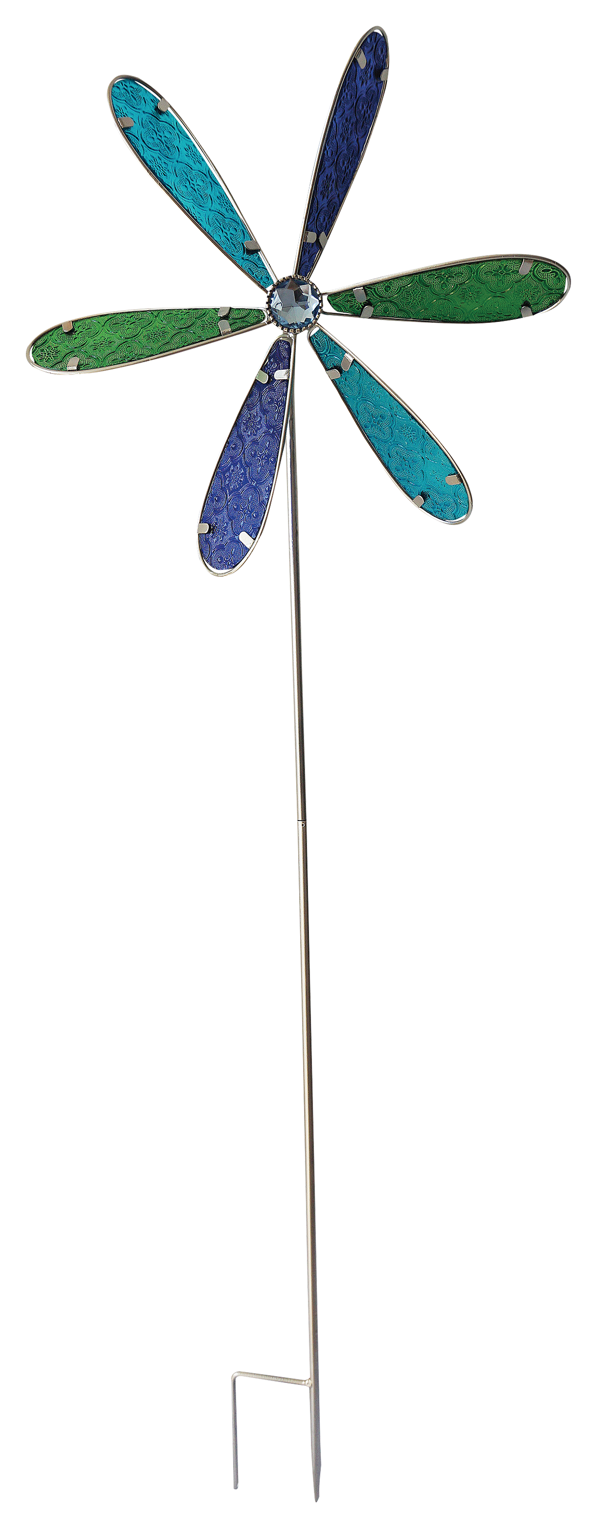 Image of Sunset Vista Designs Pinwheel - Blues - 39″