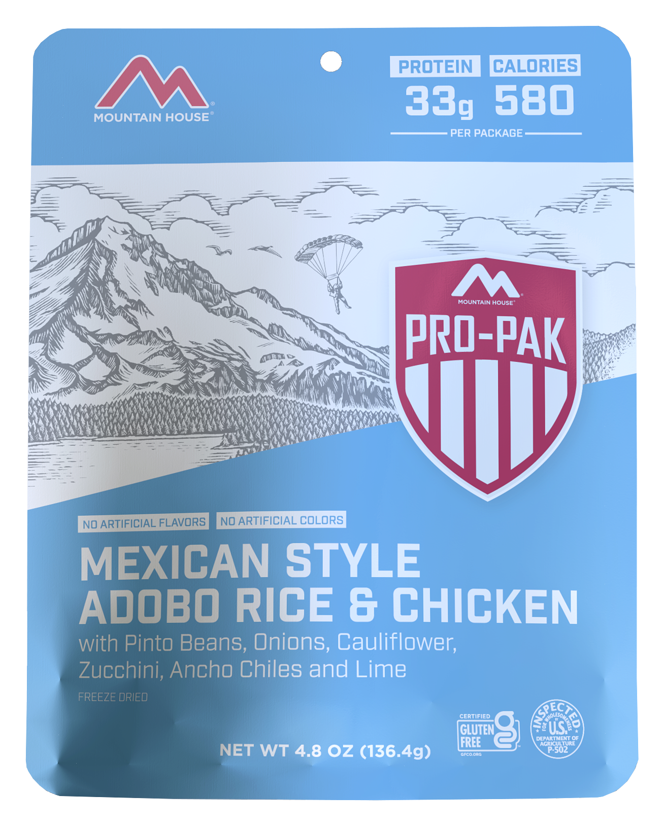 Mountain House Pro-Pak Mexican-Style Adobo Rice and Chicken
