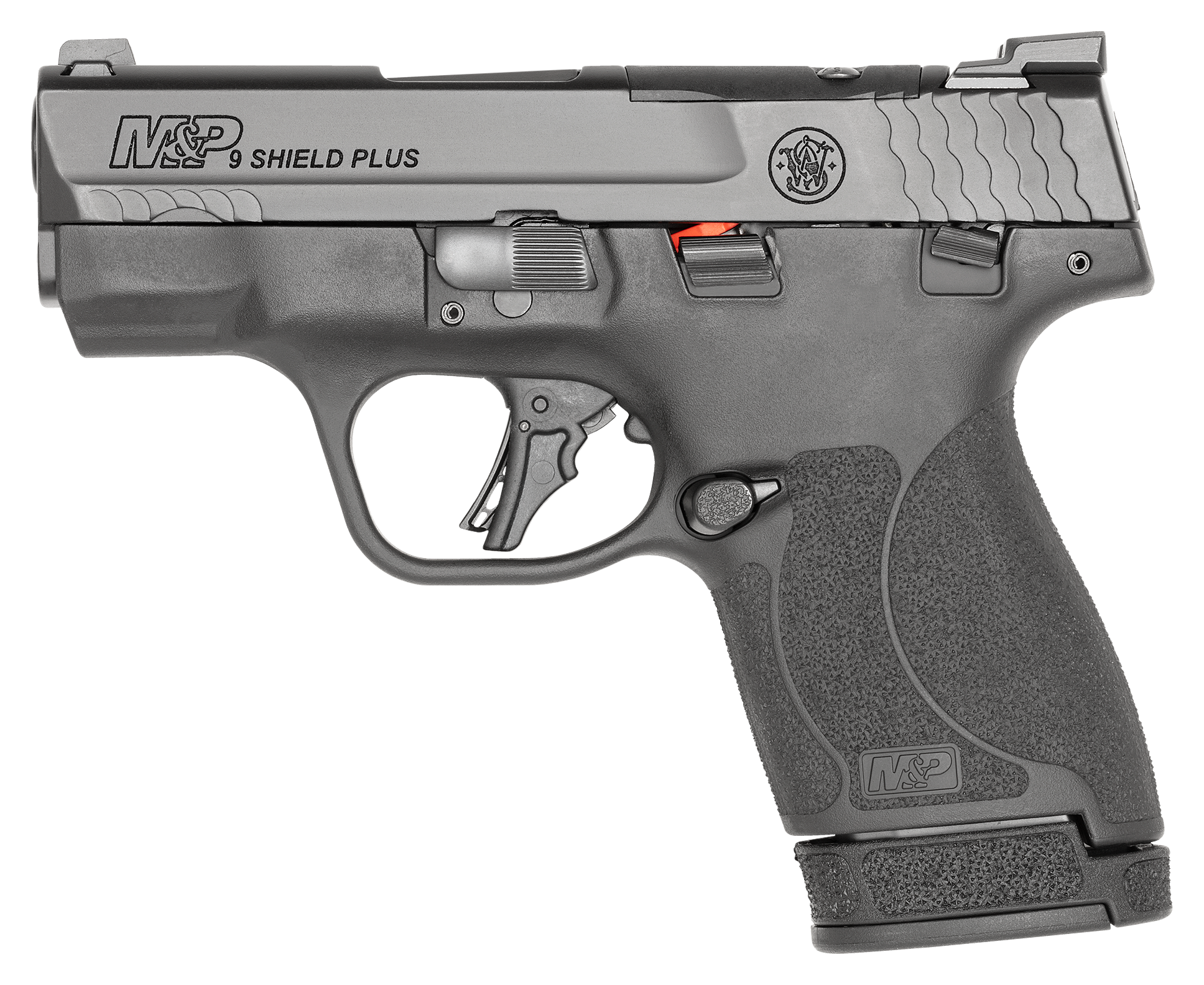 Image of Smith &Wesson M&ampP Shield Plus Optics-Ready Semi-Auto Pistol with Manual Thumb Safety