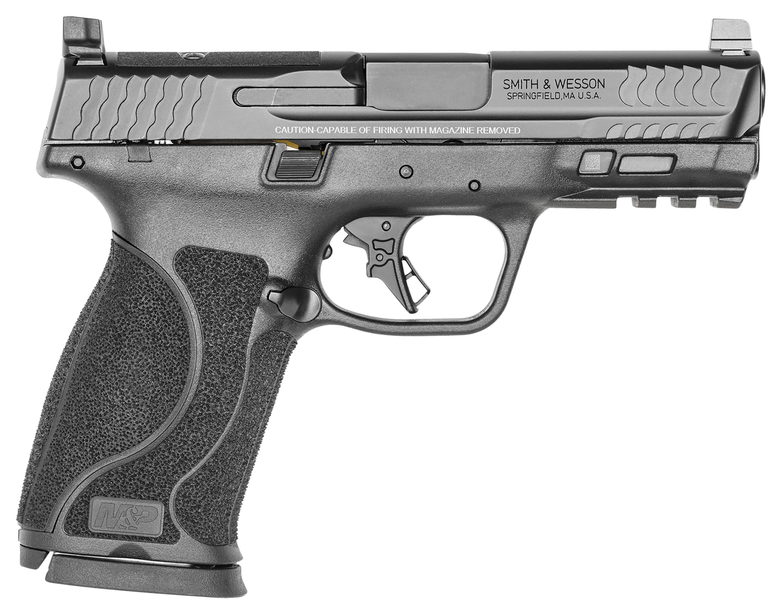 Image of Smith &Wesson M&ampP 2.0 10MM Optics-Ready Semi-Auto Pistol without Thumb Safety - 4″