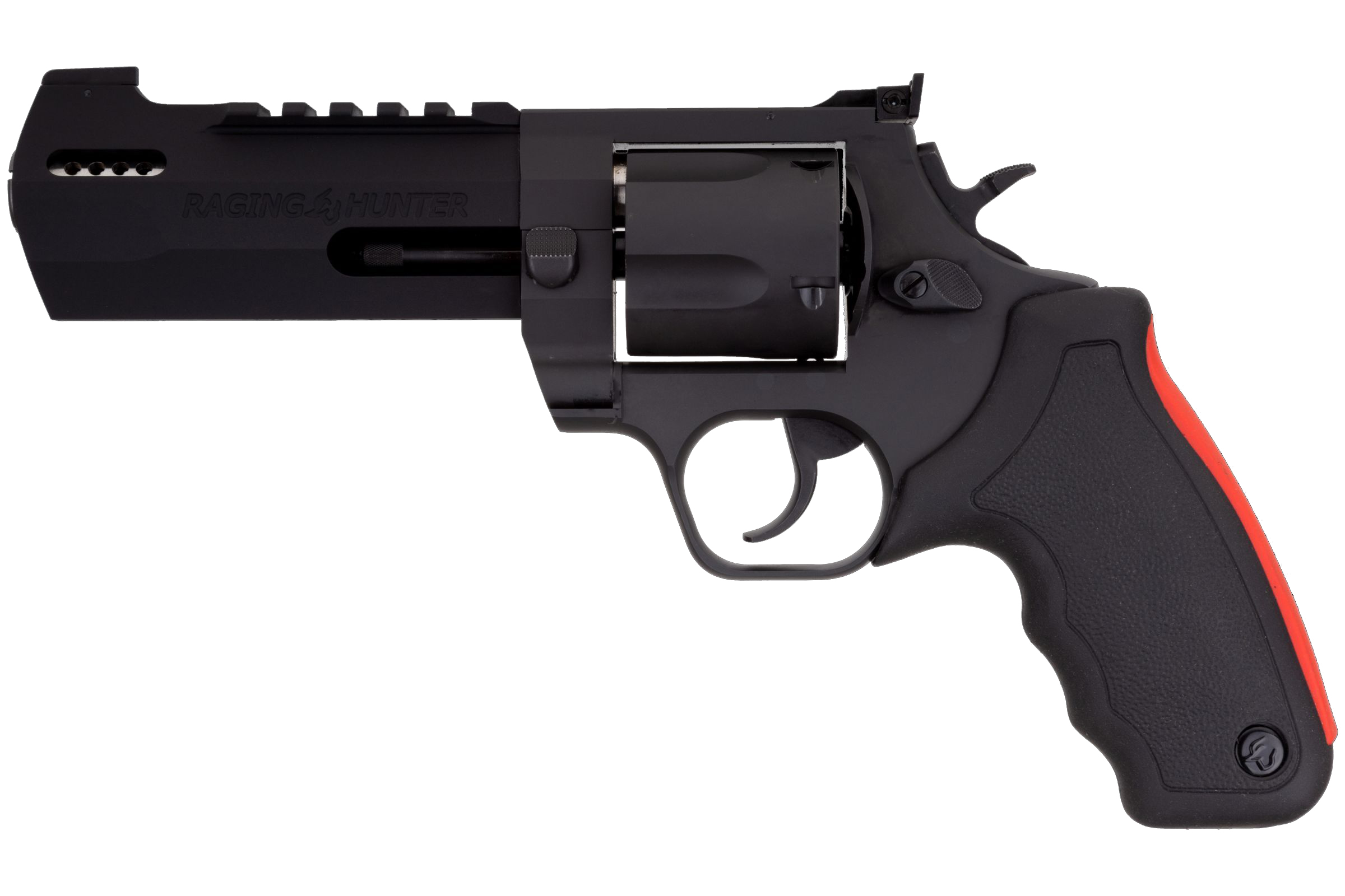 Image of Taurus Raging Hunter Revolver - .460 Smith &Wesson Magnum - Matte Black - 5.125″ - 5 rd.