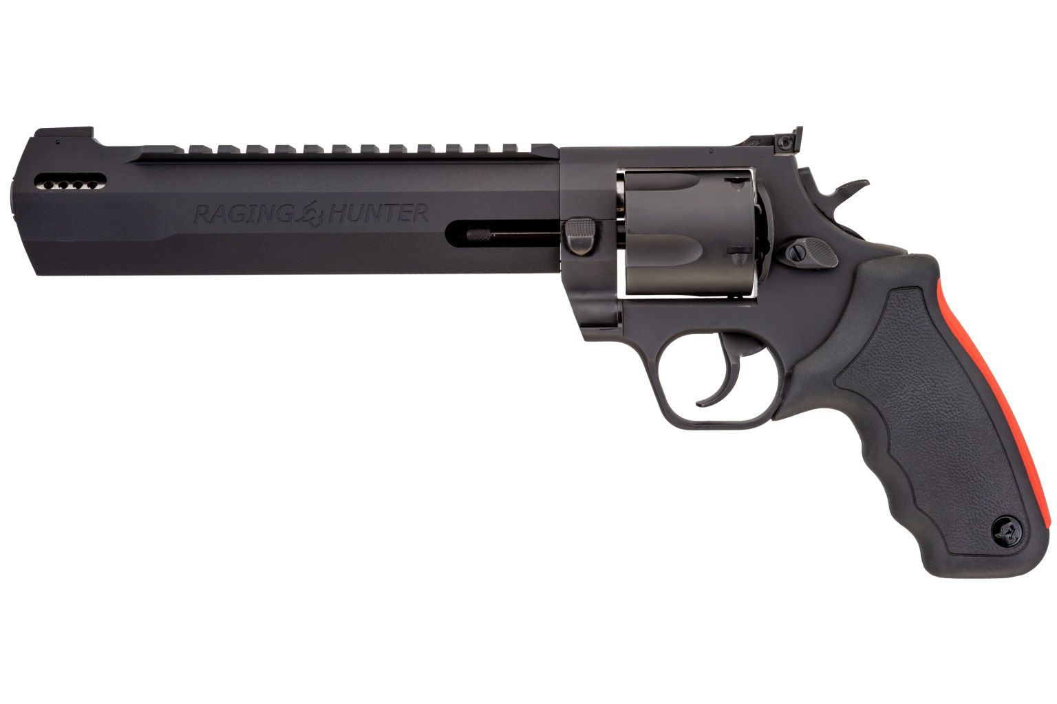 Image of Taurus Raging Hunter Revolver - .357 Magnum/.38 Special - Matte Black - 6.75″ - 7 rd.