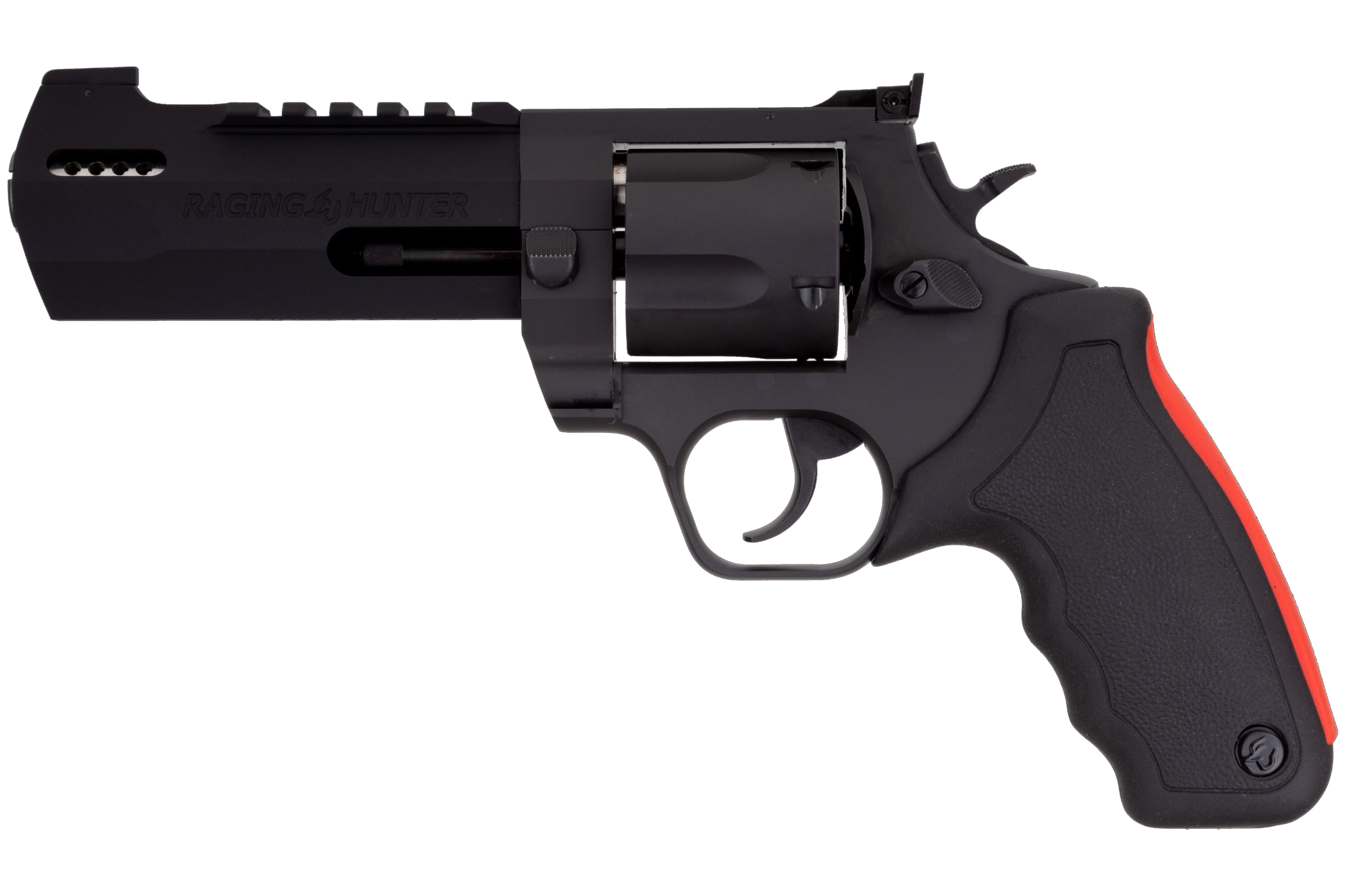 Image of Taurus Raging Hunter Revolver - .44 Mag - Matte Black - 5.125″ - 6 rd.