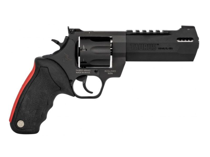 Image of Taurus Raging Hunter Revolver - .357 Magnum/.38 Special - Matte Black - 5.125″ - 7 rd.