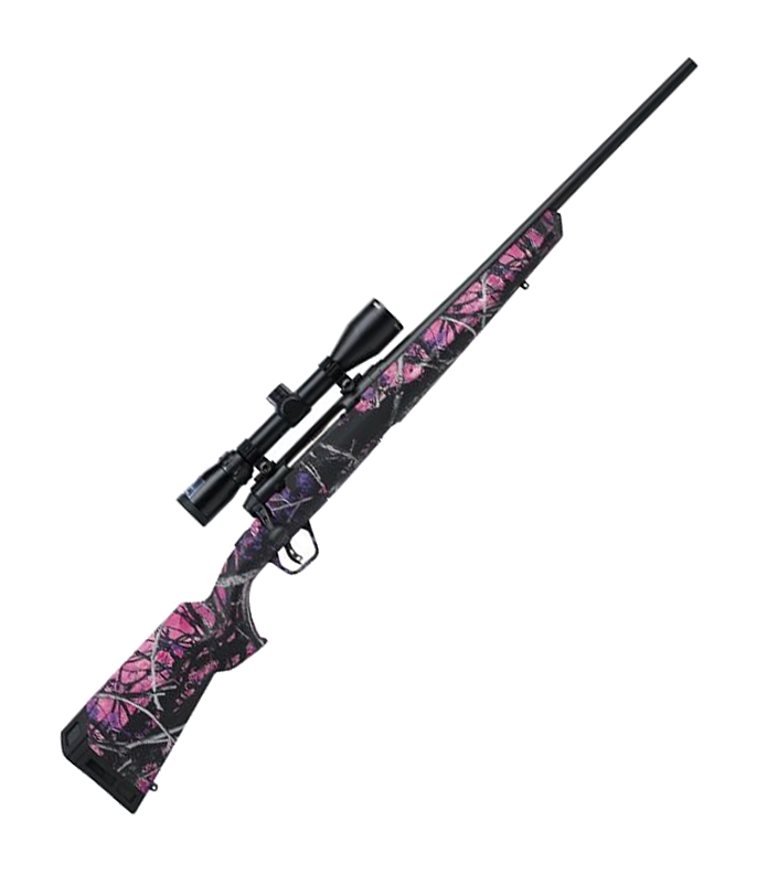 Savage Axis II XP Compact Bolt-Action Rifle with Bushnell Scope - 6.5 Creedmoor - Muddy Girl Camo - Savage Arms