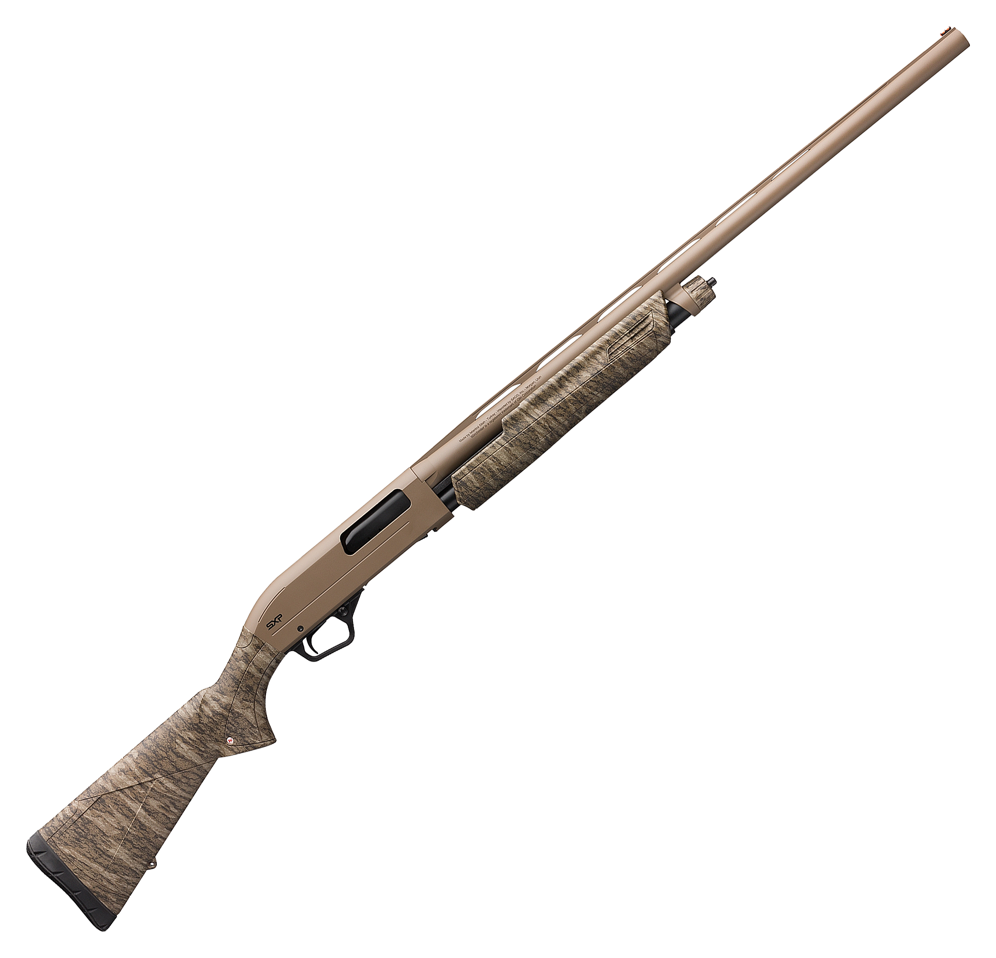 Winchester SXP Hybrid Hunter Pump-Action Shotgun - 20 Gauge - 3″ Chamber - 26″ - Flat Dark Earth - Mossy Oak Bottomland - Winchester