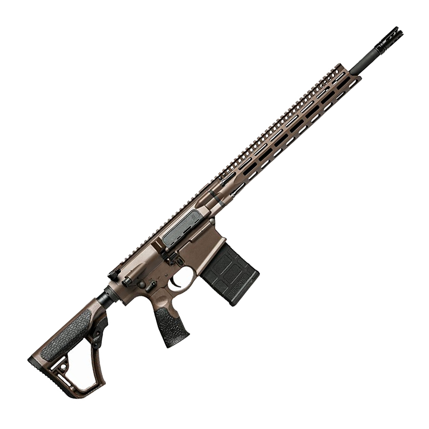 Daniel Defense DD5 V4 AR10 Rifle  65 Creedmoor  MilSpec Brown  BlackBrown  20  1