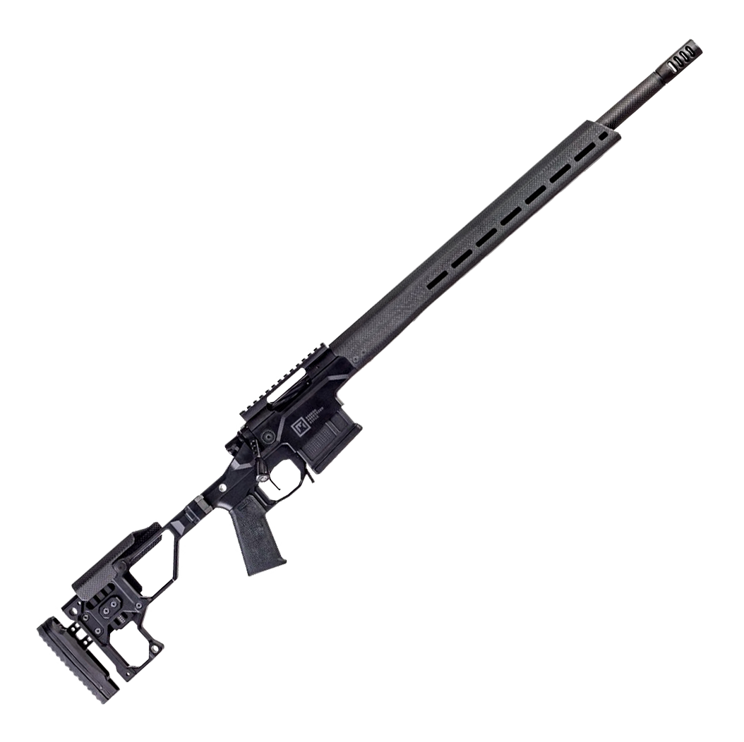 Image of Christensen Arms Modern Precision Bolt-Action Rifle - 6.5 Creedmoor - 22″ - Carbon Fiber FFT/Blk Nitride - Folding Adj. Black