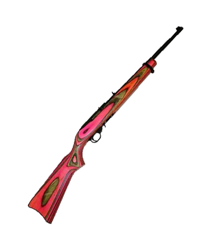 Ruger 1022 Pink Laminate SemiAuto Rifle