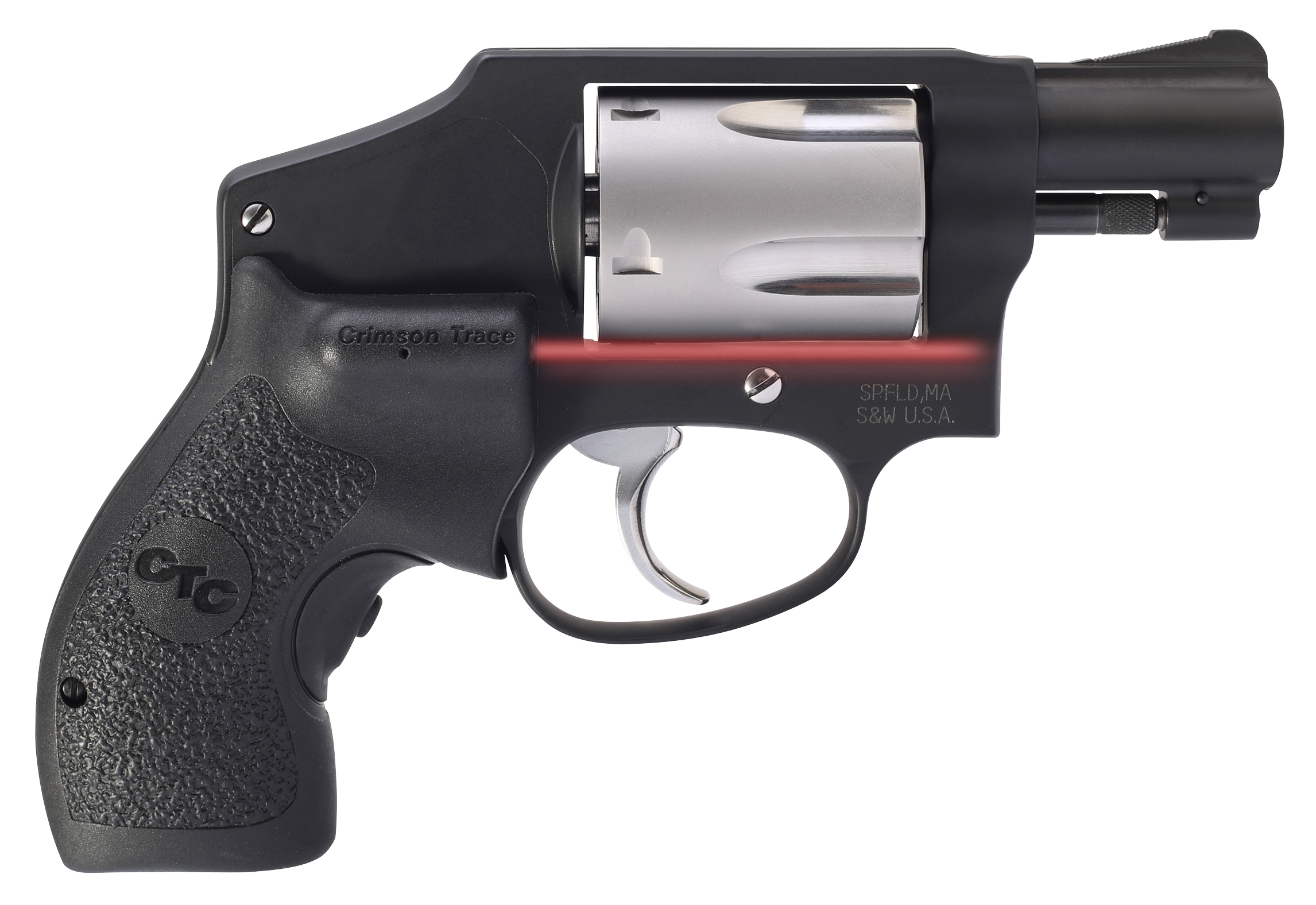 Smith &Wesson 442 Performance Center Double-Action Revolver with Crimson Trace Laser Grips - Smith & Wesson