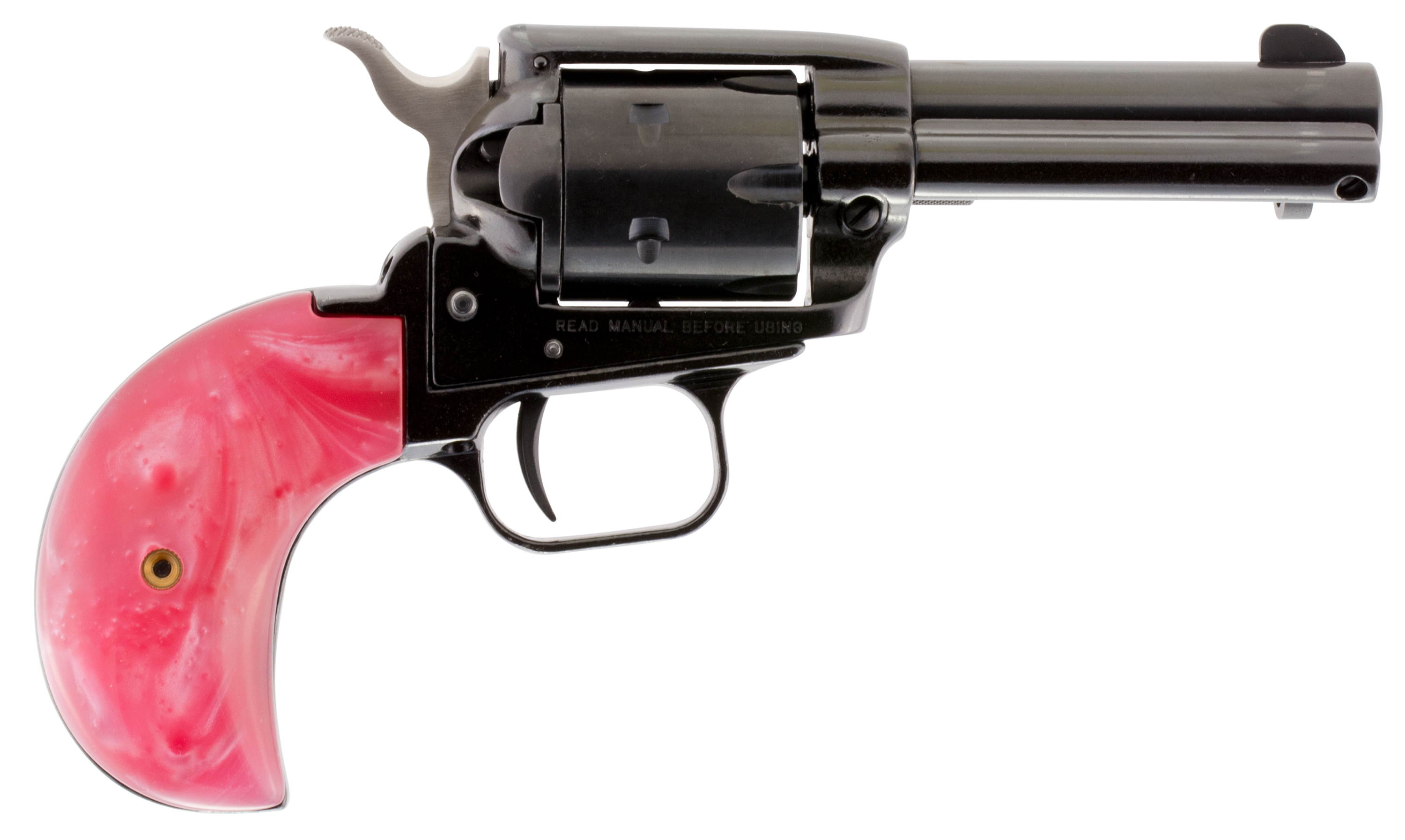 Image of Heritage Rough Rider Bird Head Revolver - Pink Mother of Pearl