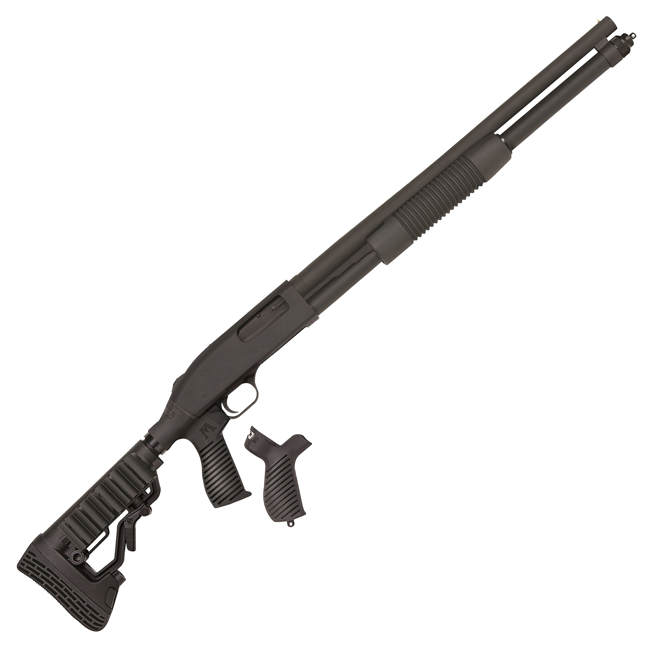 Mossberg 590 9Shot PumpAction Shotgun with FLEX Pistol Grip