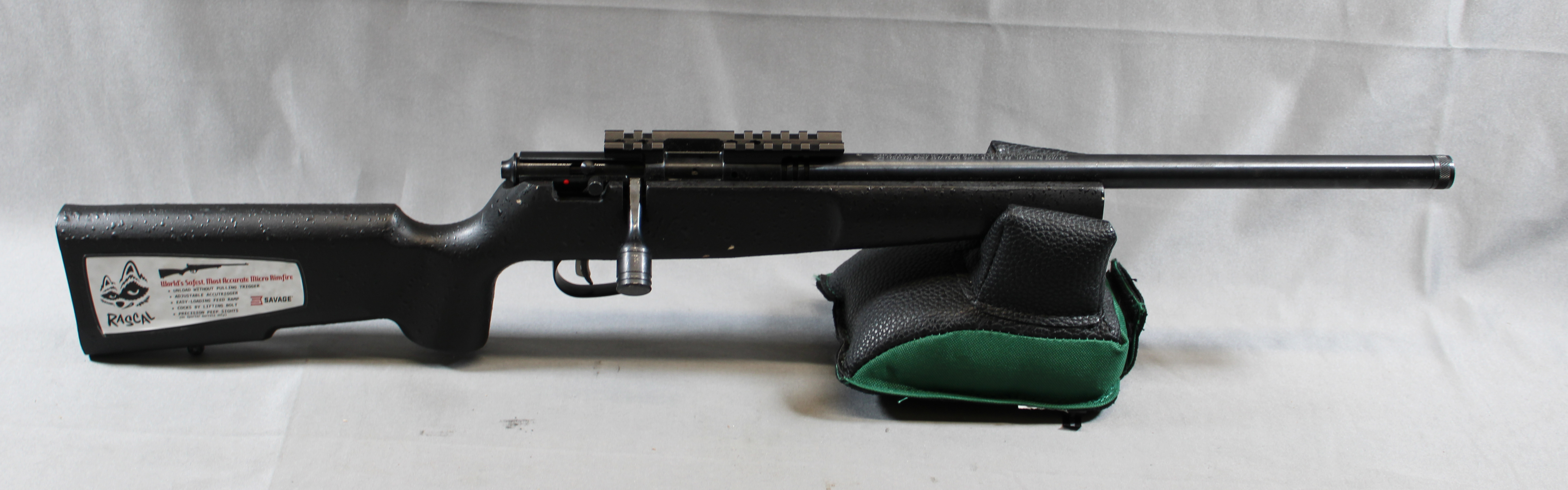 Savage Arms Rascal Target SingleShot BoltAction Rimfire Rifle  22 Long Rifle  Blue Finish