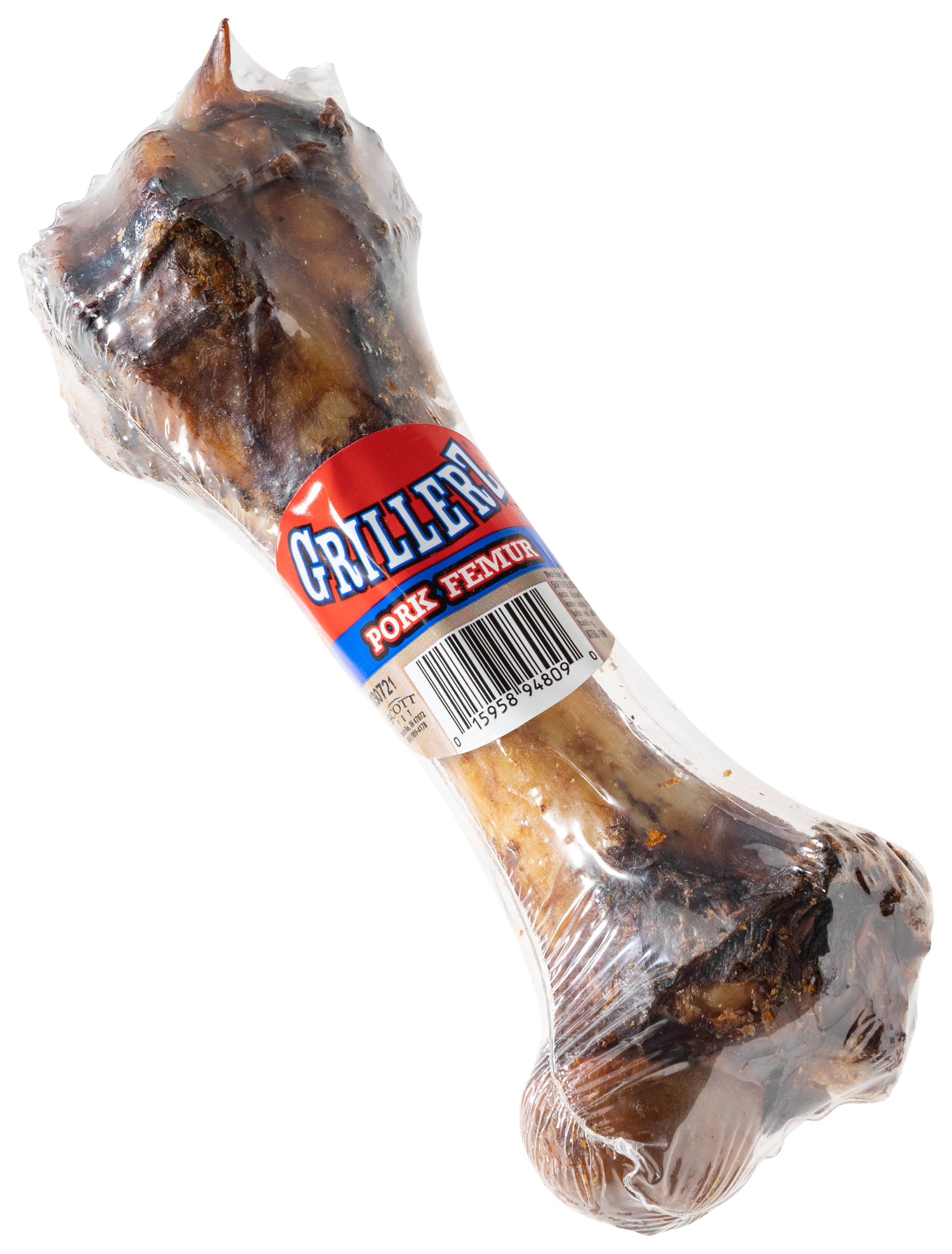 Scott Pet Products Grillerz Pork Femur Dog Treat - Pork Chomps