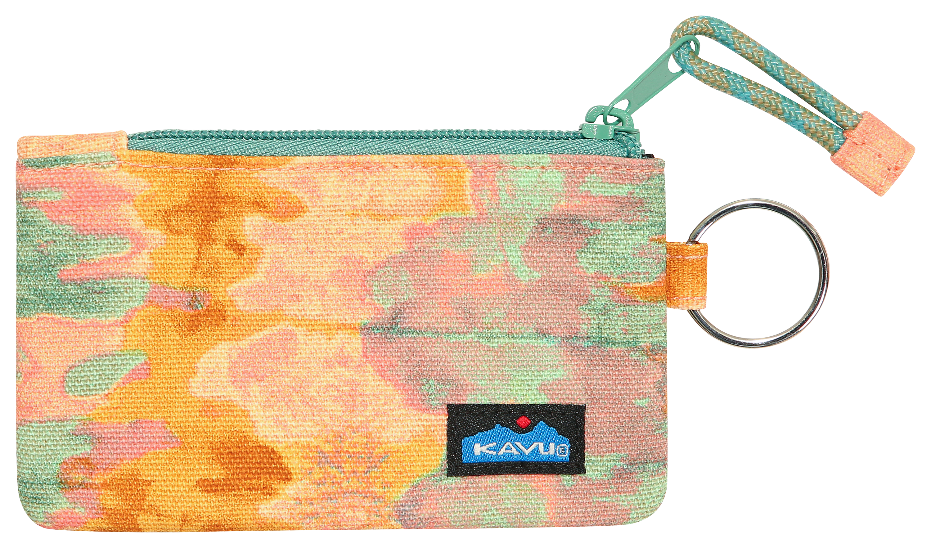 Kavu Stirling Wallet with Key Ring - Coastal Tie Dye