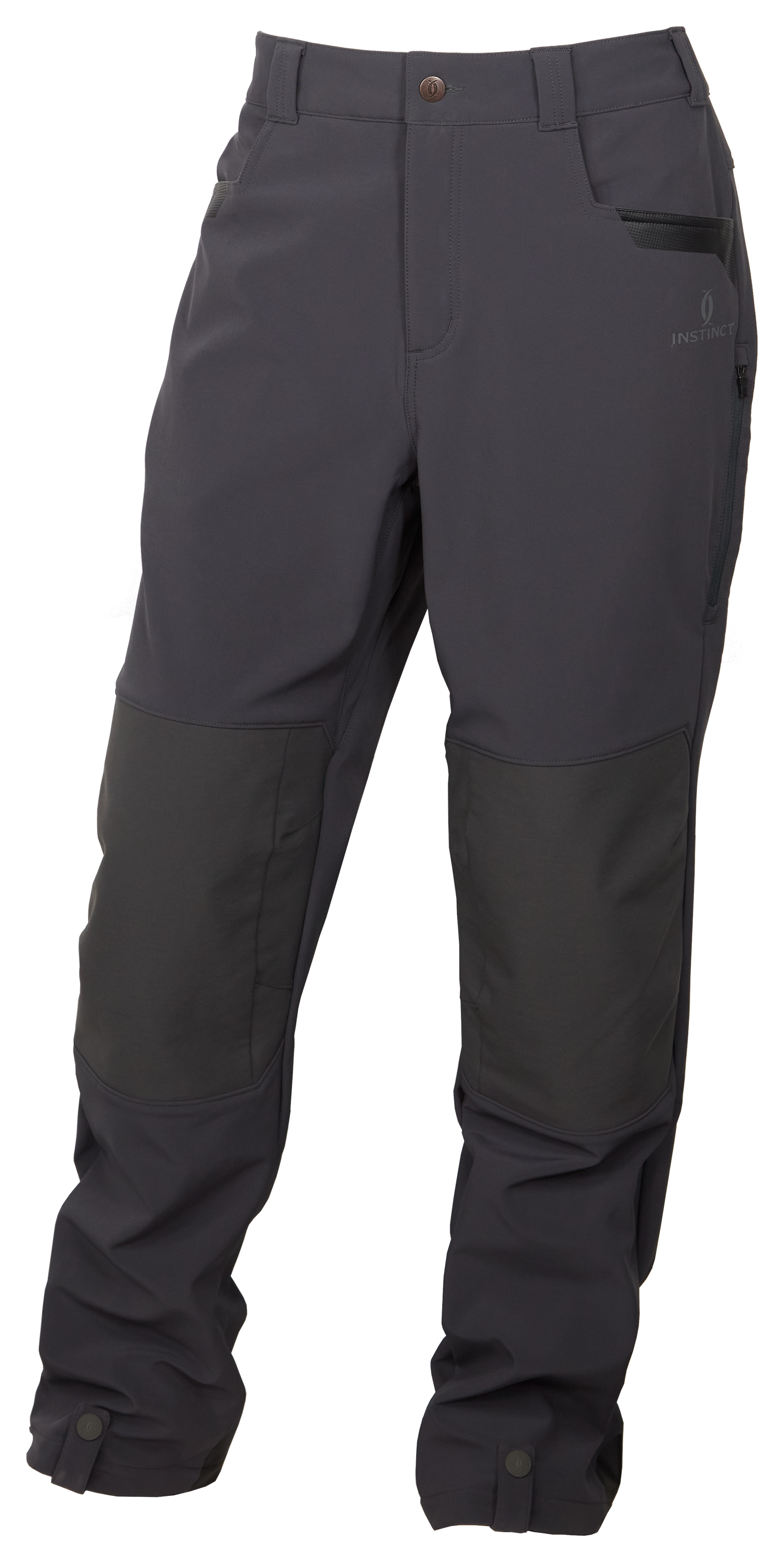 Cabela's Instinct Fannin Softshell Pants with Scentinel for Men - Flint - 30 x 33