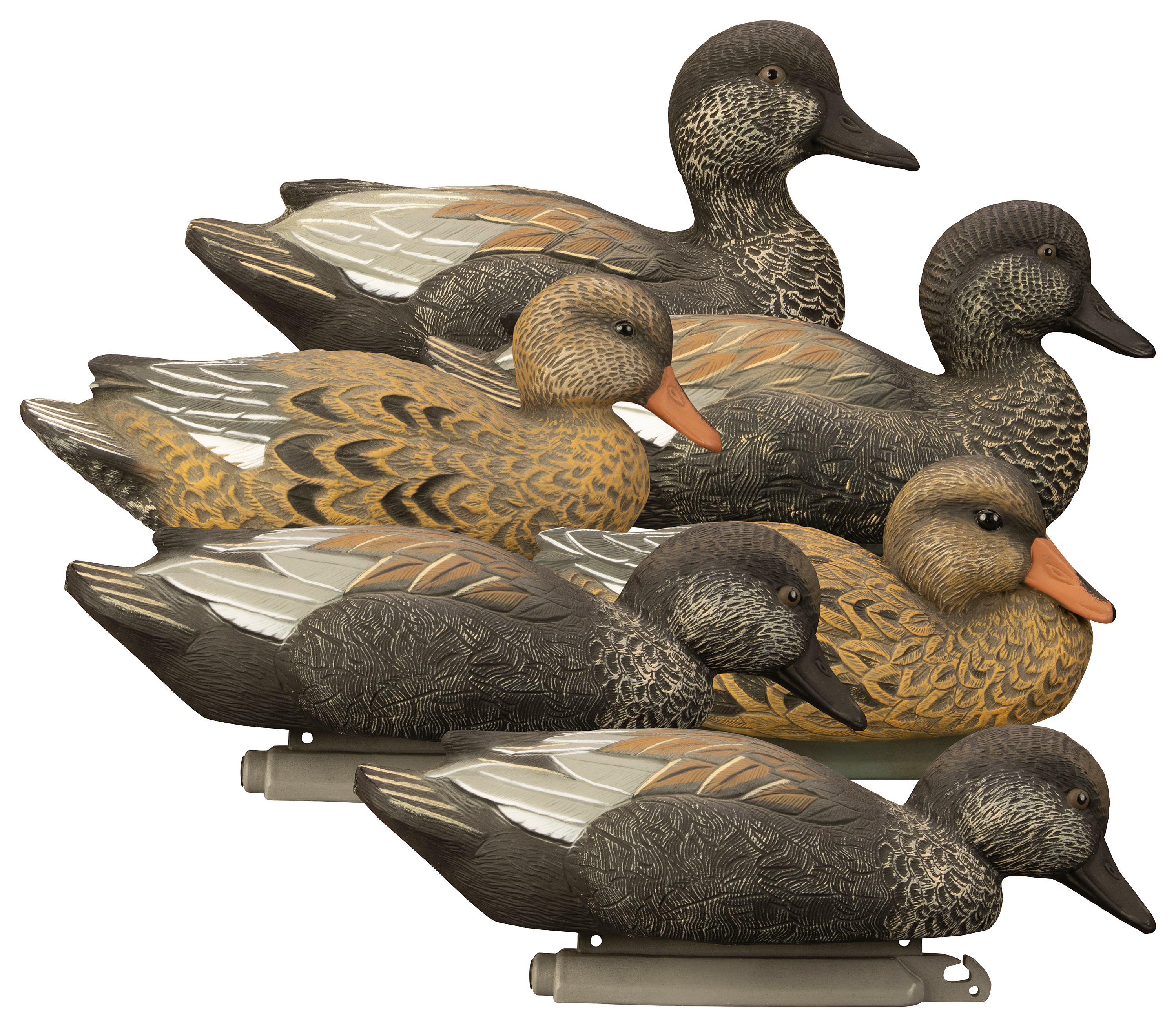 Higdon Outdoors Standard Foam-Filled Gadwall Duck Decoy Pack