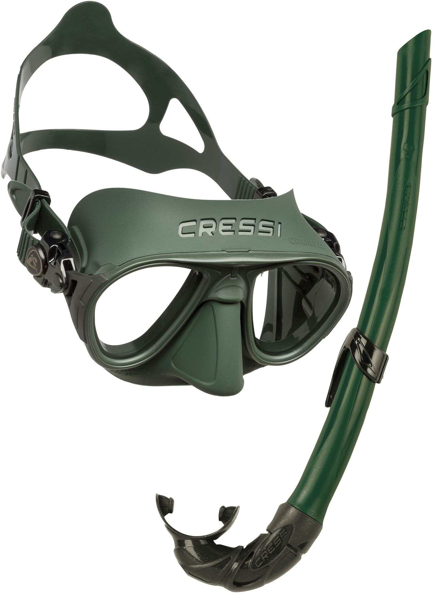 Cressi Calibro &Corsica Anti-Fog, Low-Volume Scuba and Free Diving Mask and