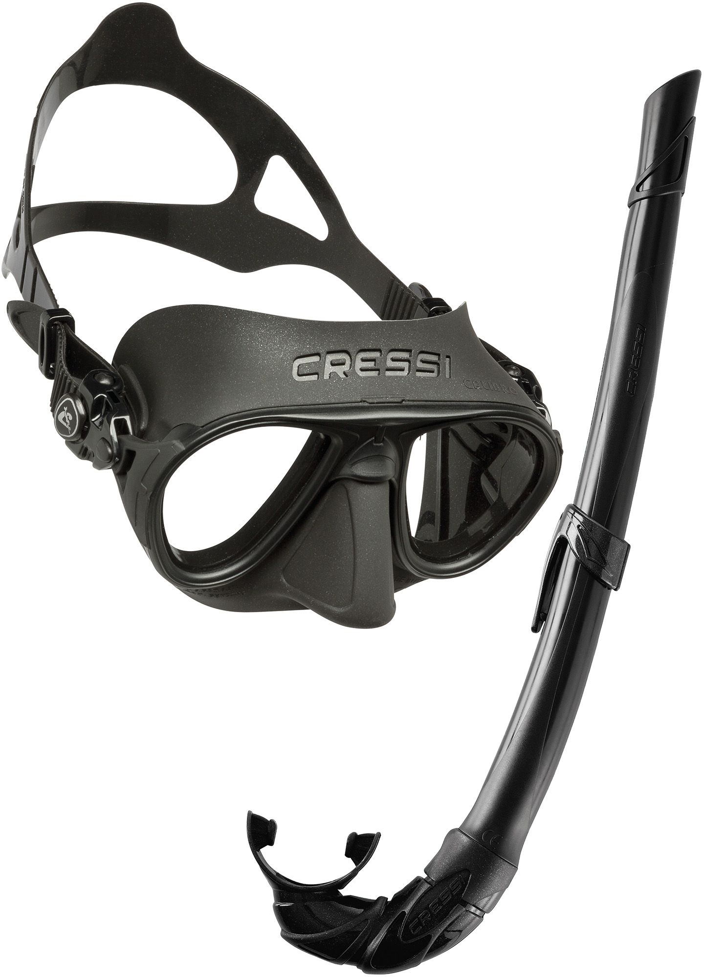 Cressi Calibro &Corsica Anti-Fog, Low-Volume Scuba and Free Diving Mask and