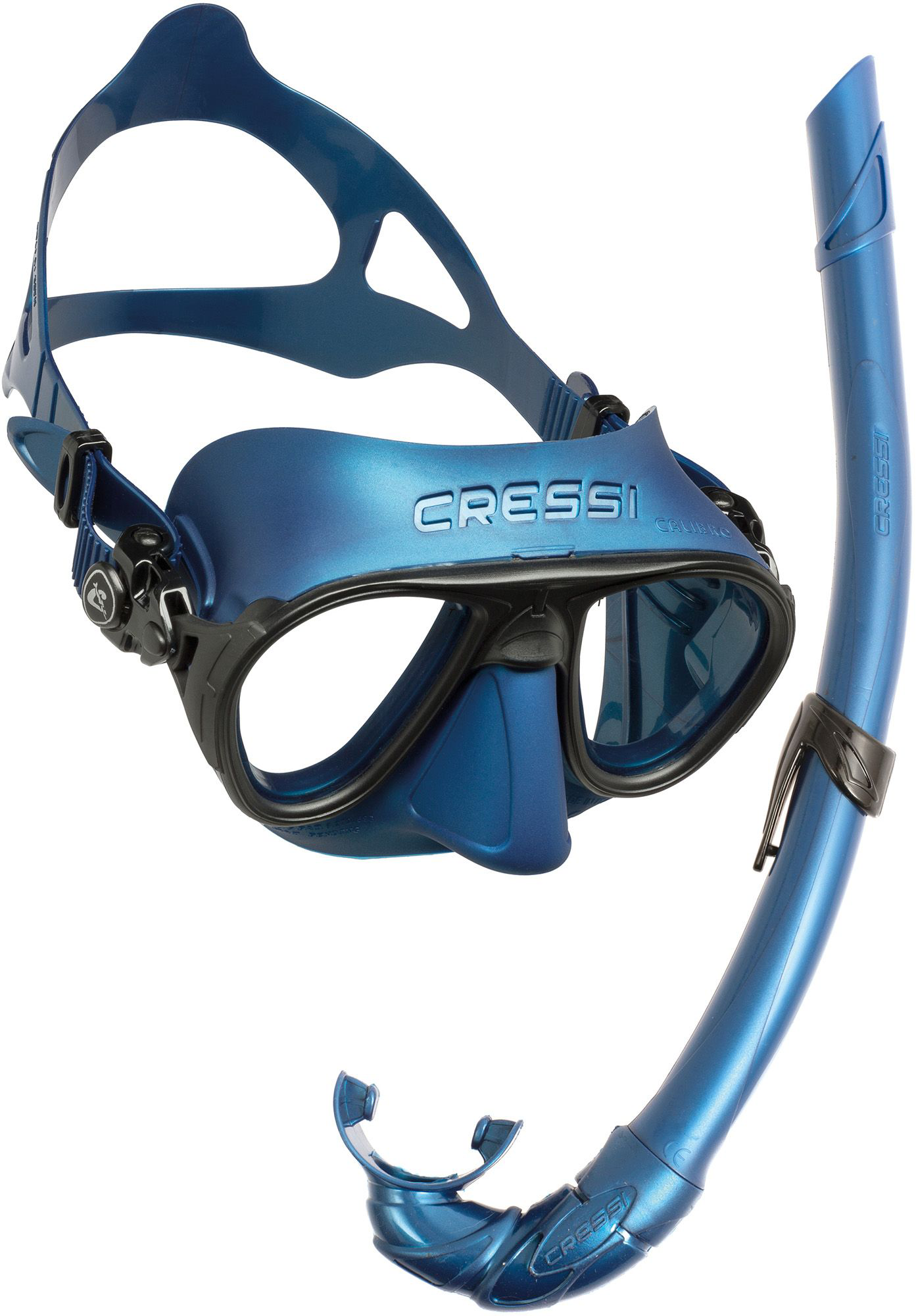 Cressi Calibro &Corsica Anti-Fog, Low-Volume Scuba and Free Diving Mask and
