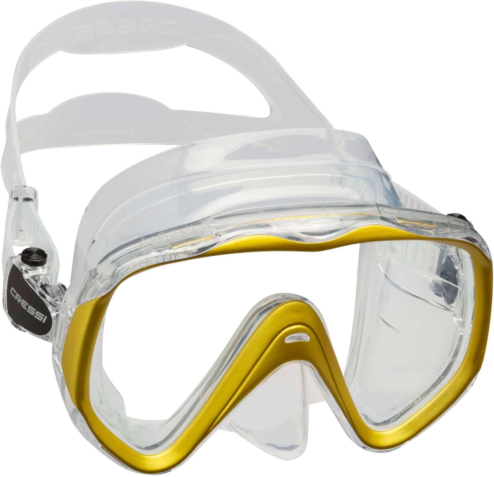 Cressi Liberty Perfect View Silicone Scuba Diving and Snorkeling Mask - Cle