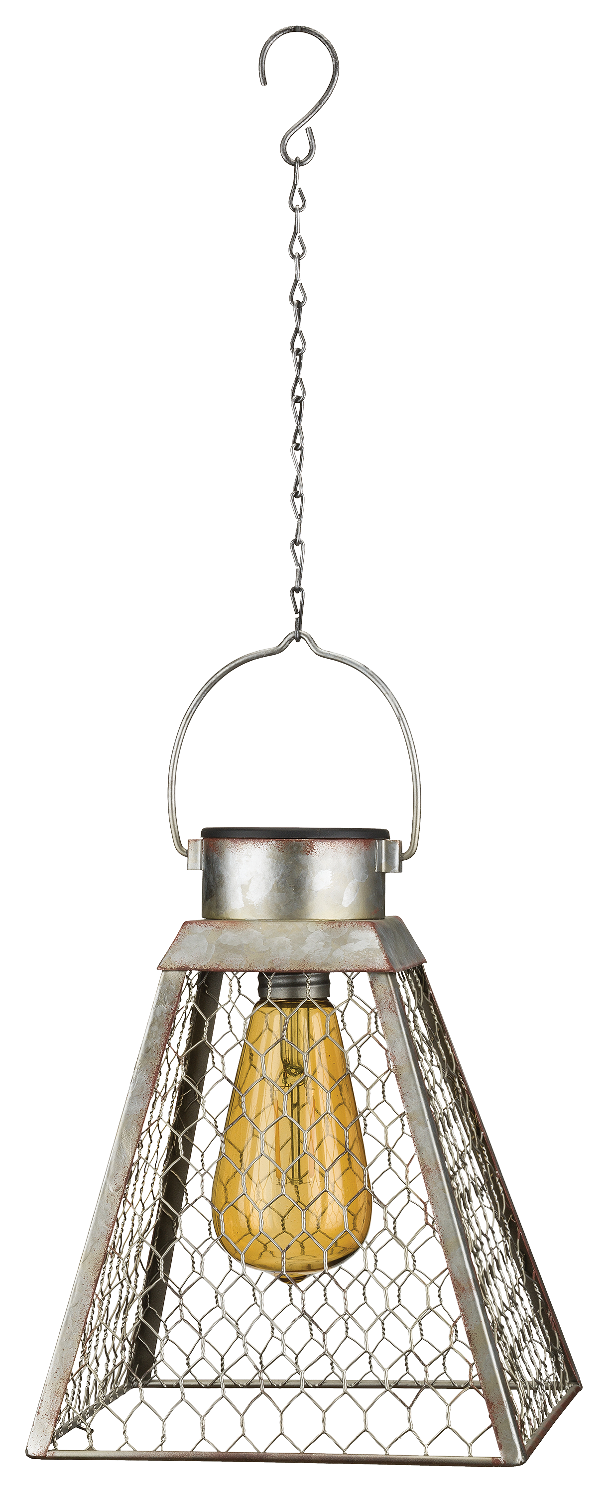 Image of Regal Art &Gift Pyramid Edison Solar Lantern