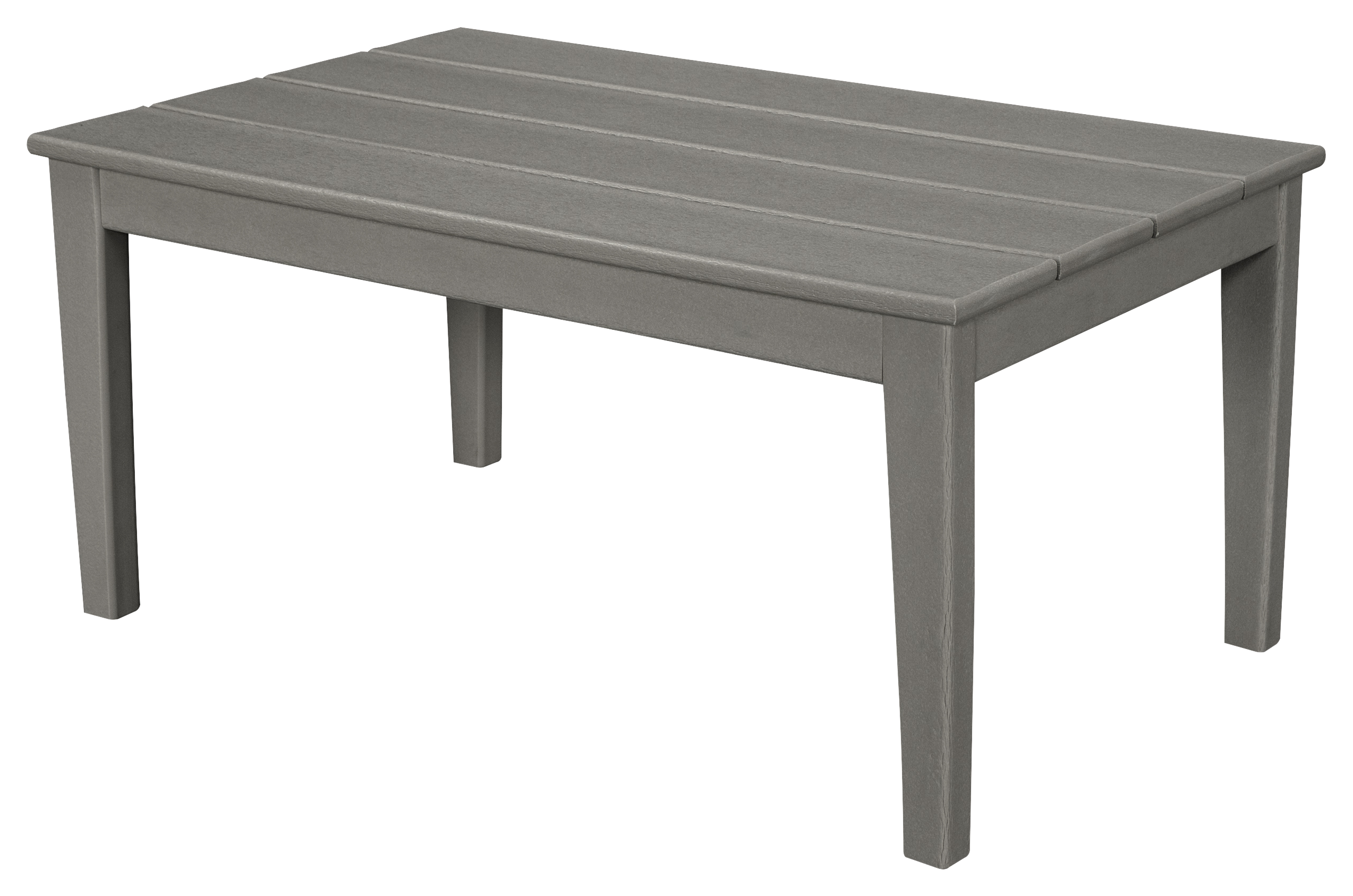 Image of POLYWOOD Newport Patio Coffee Table - Slate Grey