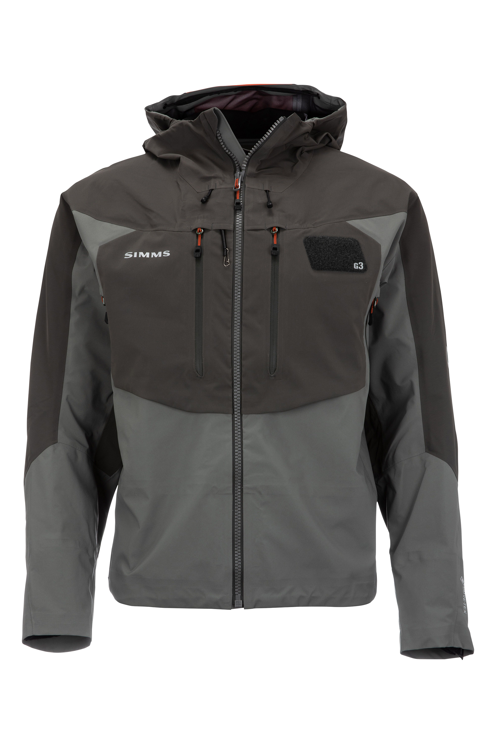 Image of Simms G3 Guide Jacket for Men - Gunmetal - L