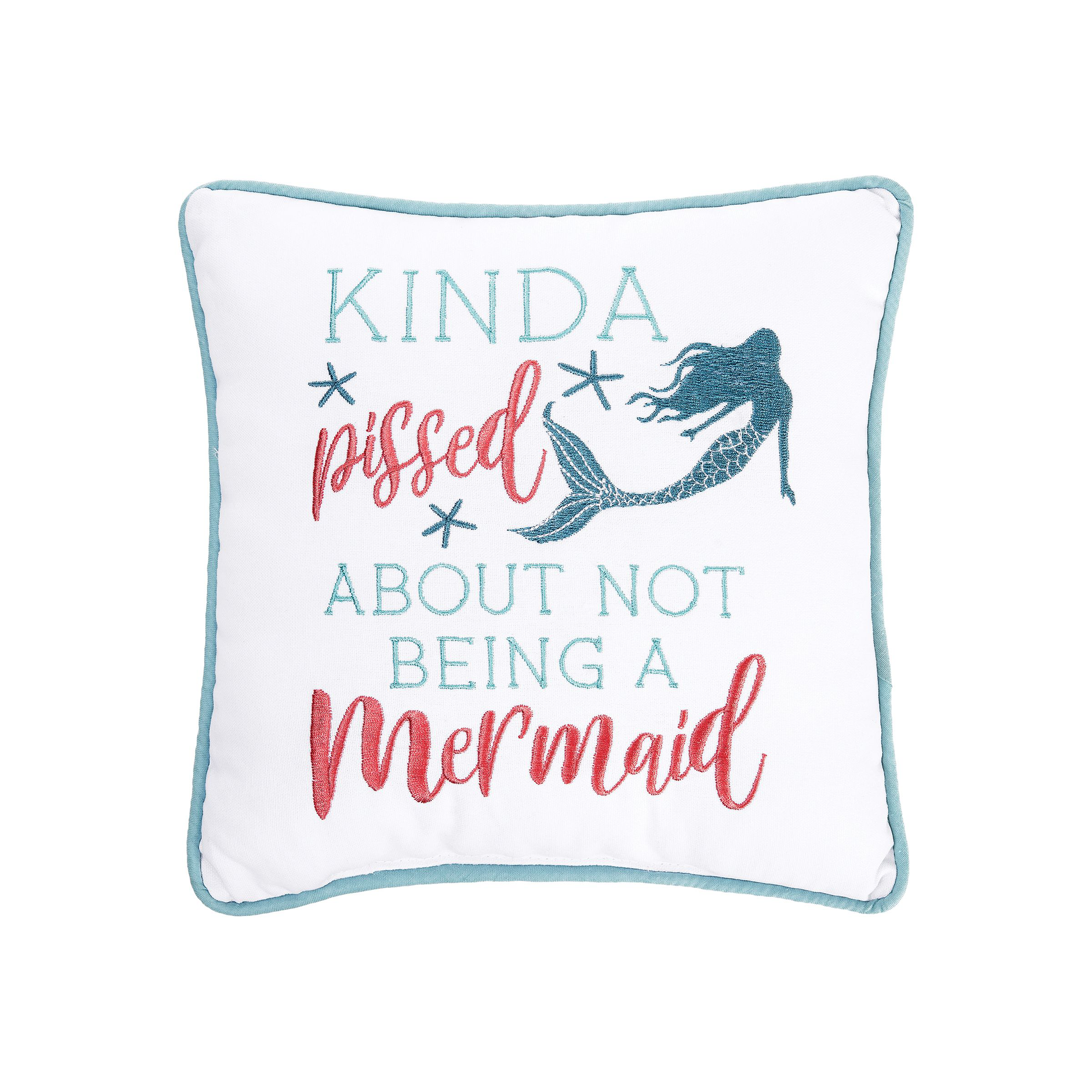 Image of C&ampF Home Not a Mermaid Accent Pillow