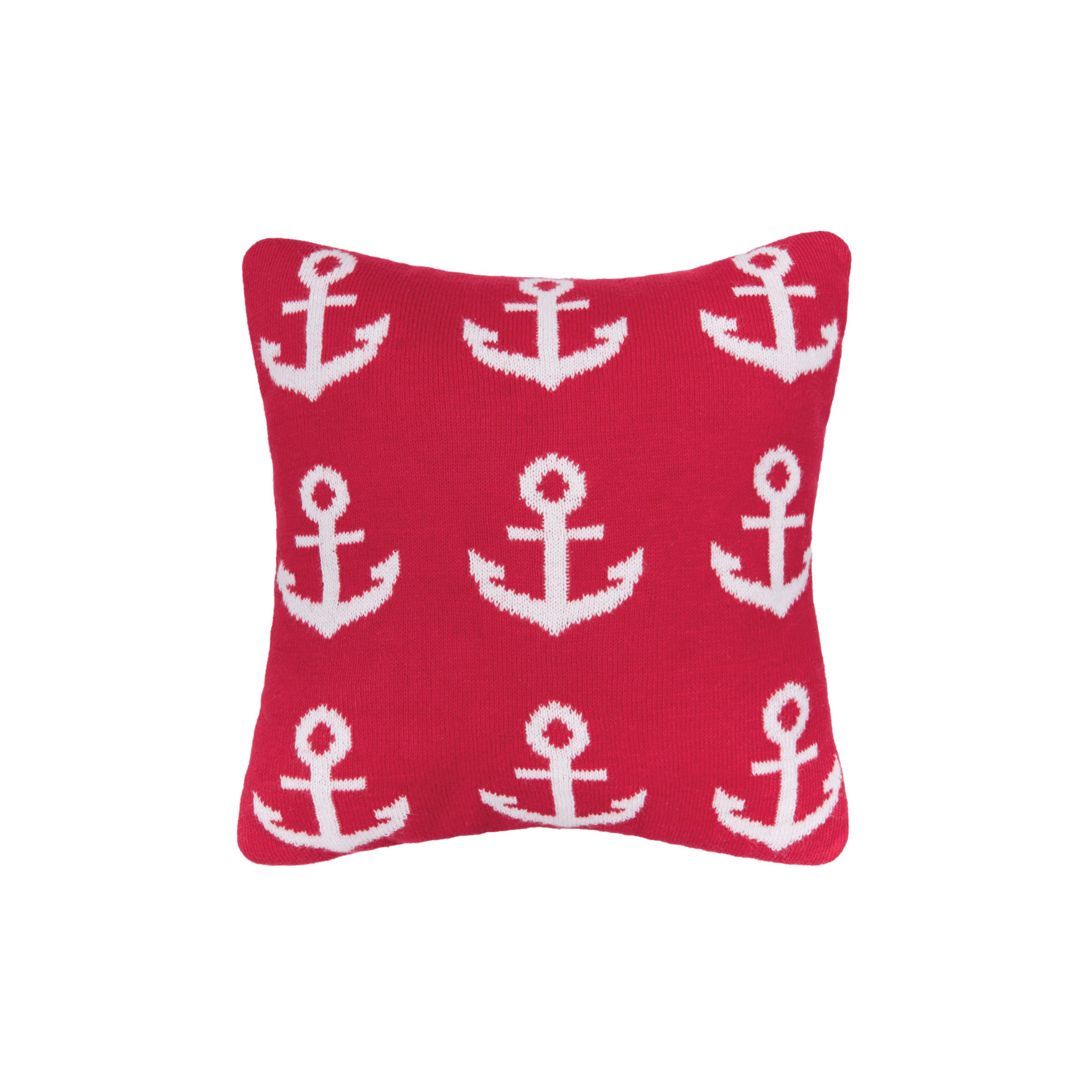 Image of C&ampF Home Anchor Knitted Throw Pillow