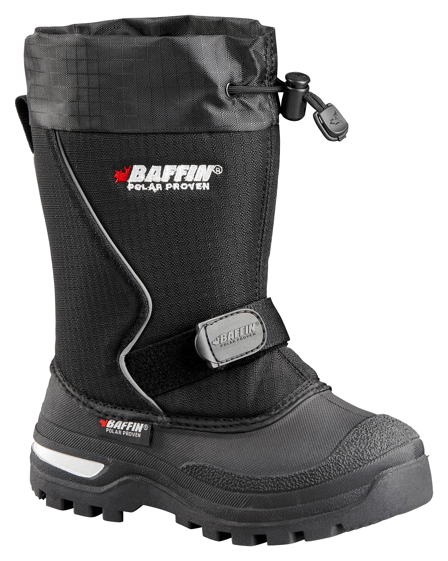 Baffin Mustang Insulated Waterproof Pac Boots for Kids - Black - 5 Kids
