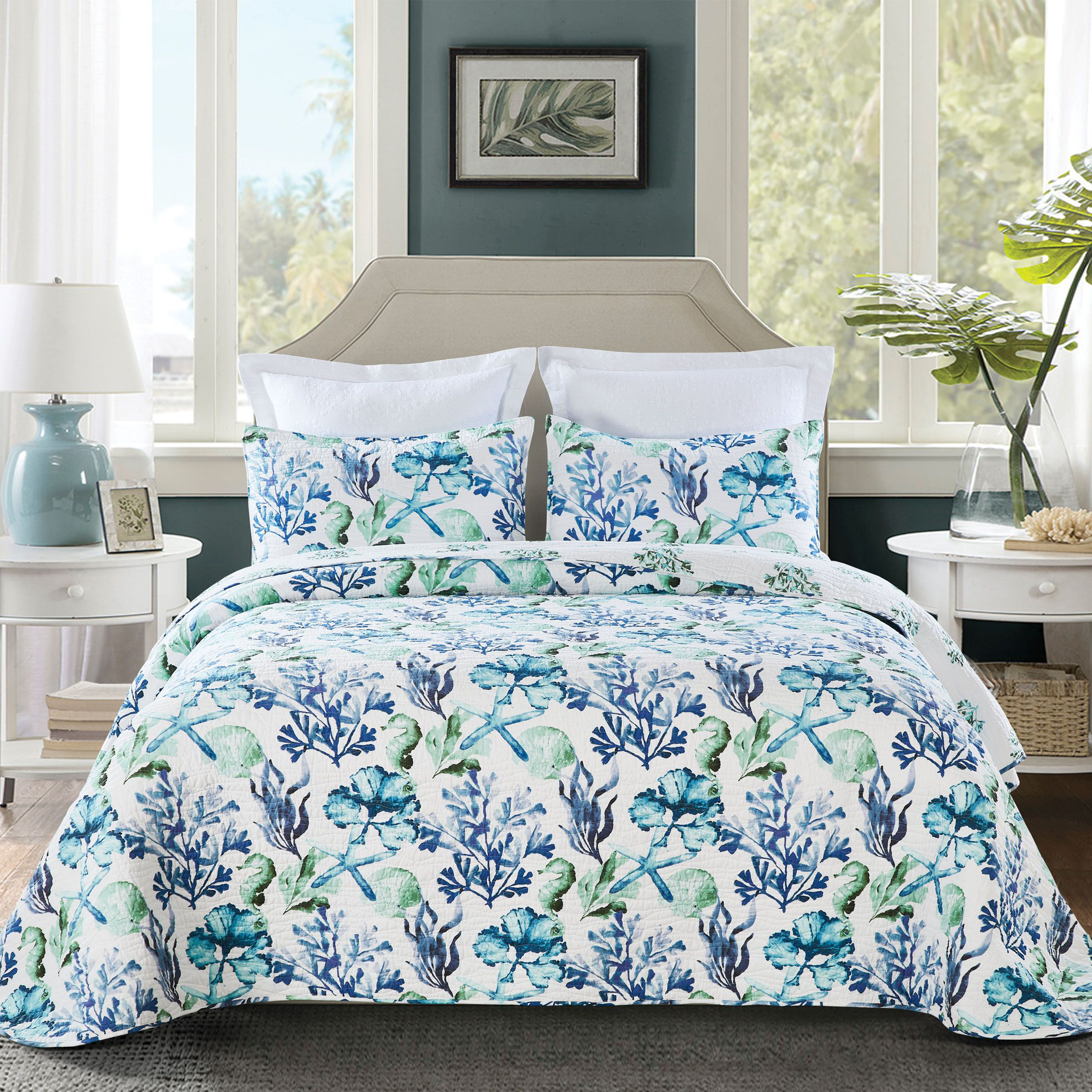 Image of C&ampF Home Bluewater Bay Bedspread - Twin