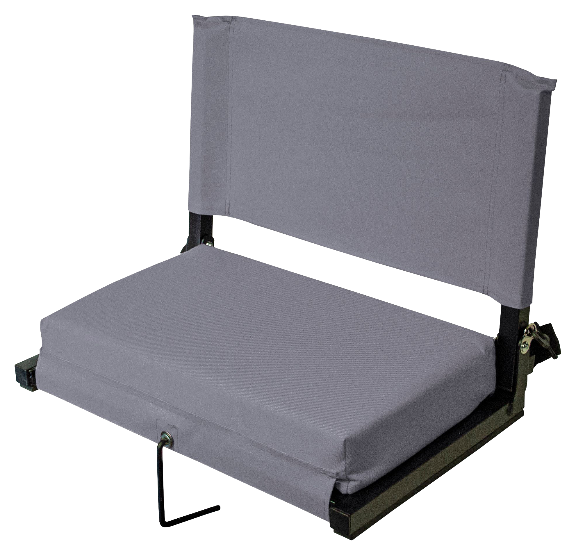 Outdoor Leisure Products Folding Stadium Seat - Grey - XL