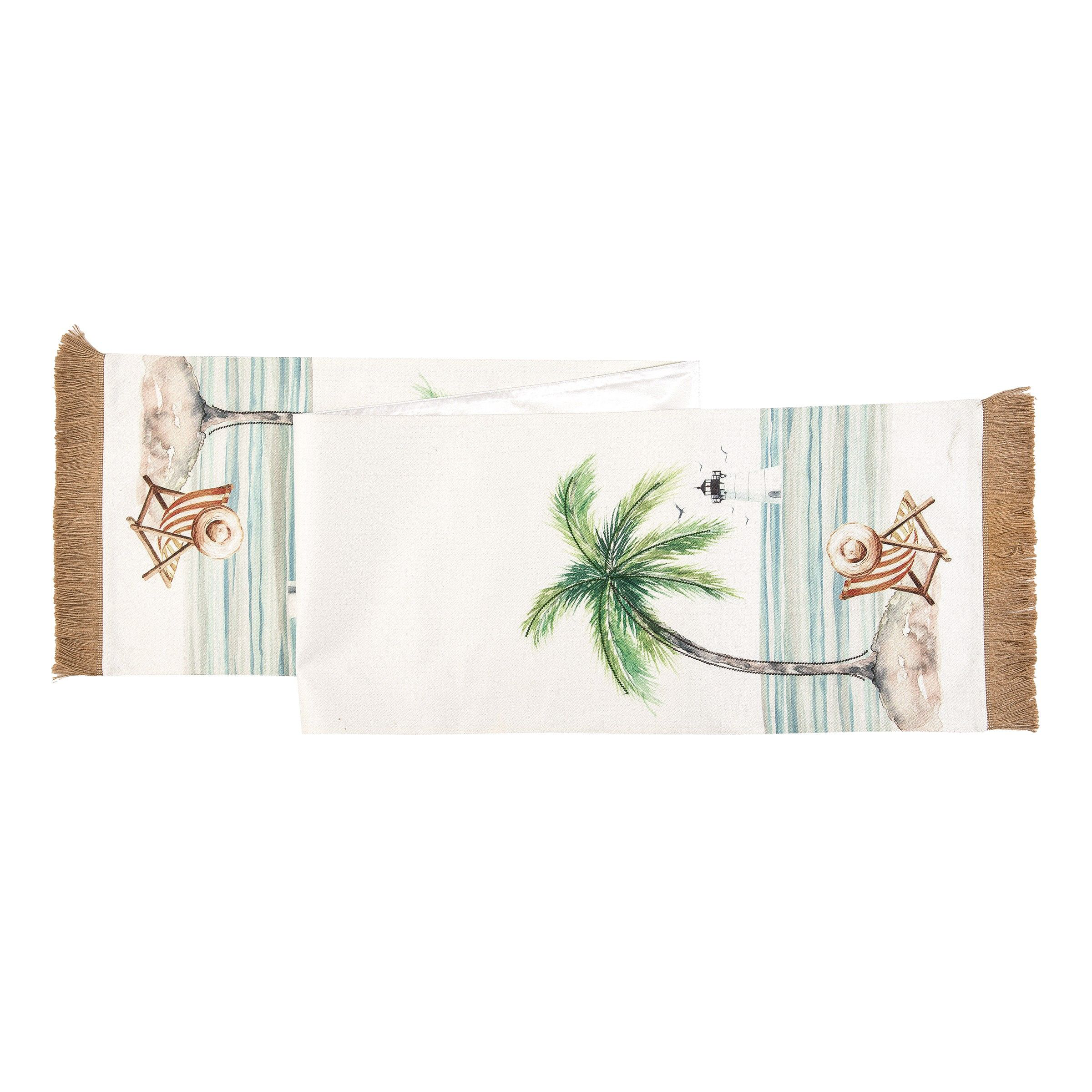 Image of C&ampF Home Life is Better at the Beach Table Runner